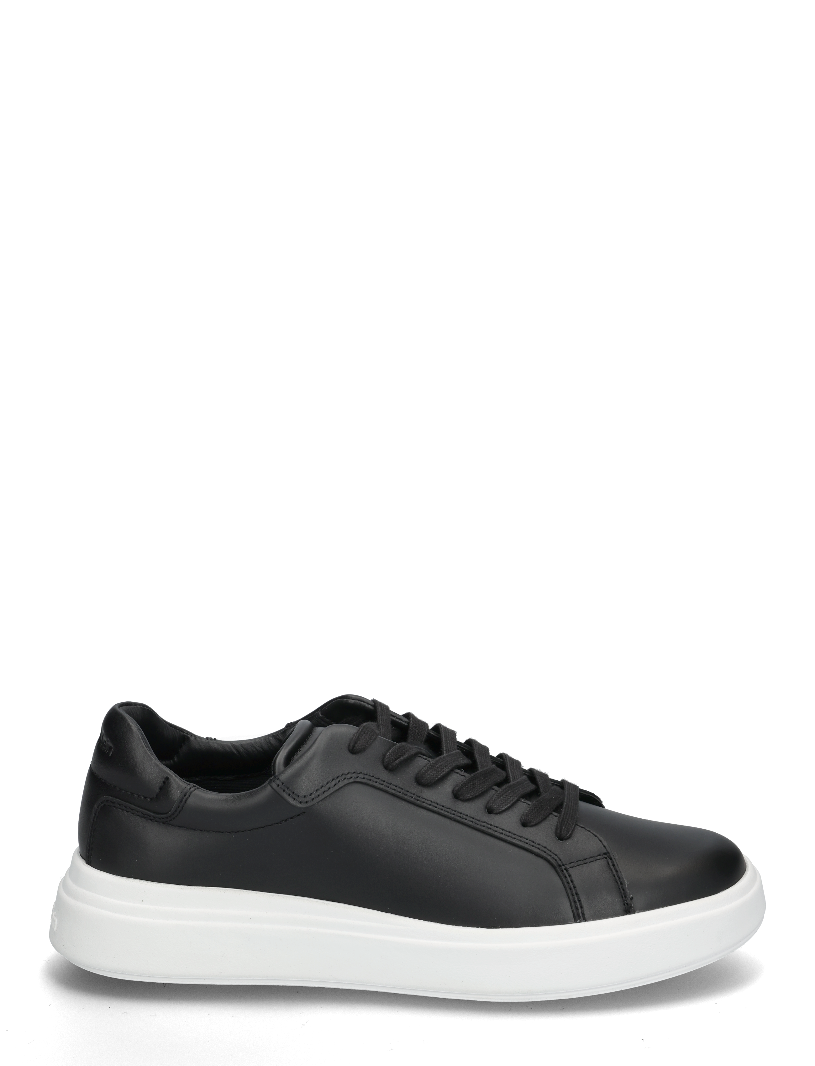 Calvin Klein - LOW TOP LACE UP LTH - baskets basses - ck black - 1