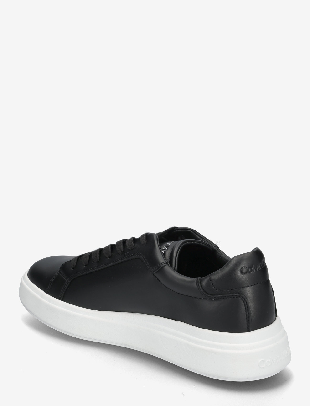 Calvin Klein - LOW TOP LACE UP LTH - låga sneakers - ck black - 2