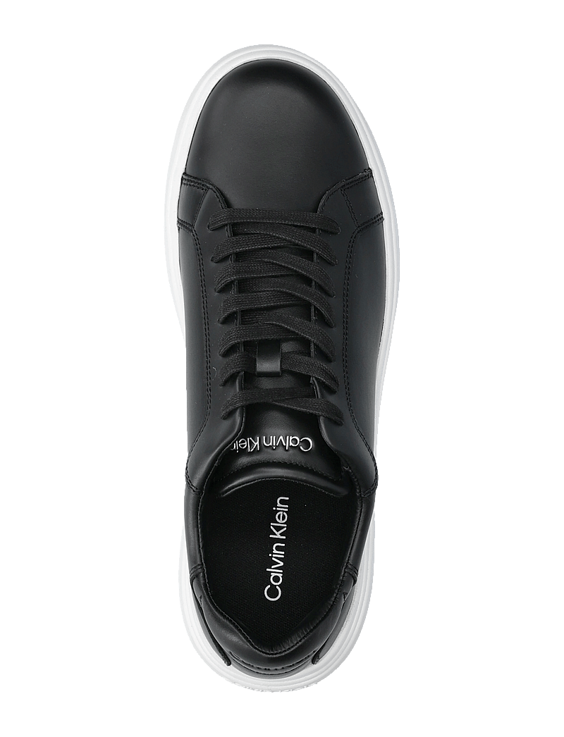 Calvin Klein - LOW TOP LACE UP LTH - baskets basses - ck black - 3