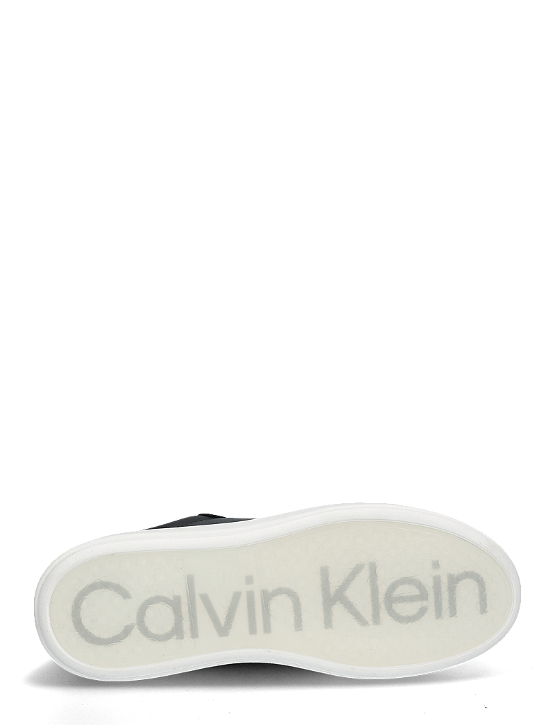 Calvin Klein - LOW TOP LACE UP LTH - baskets basses - ck black - 4