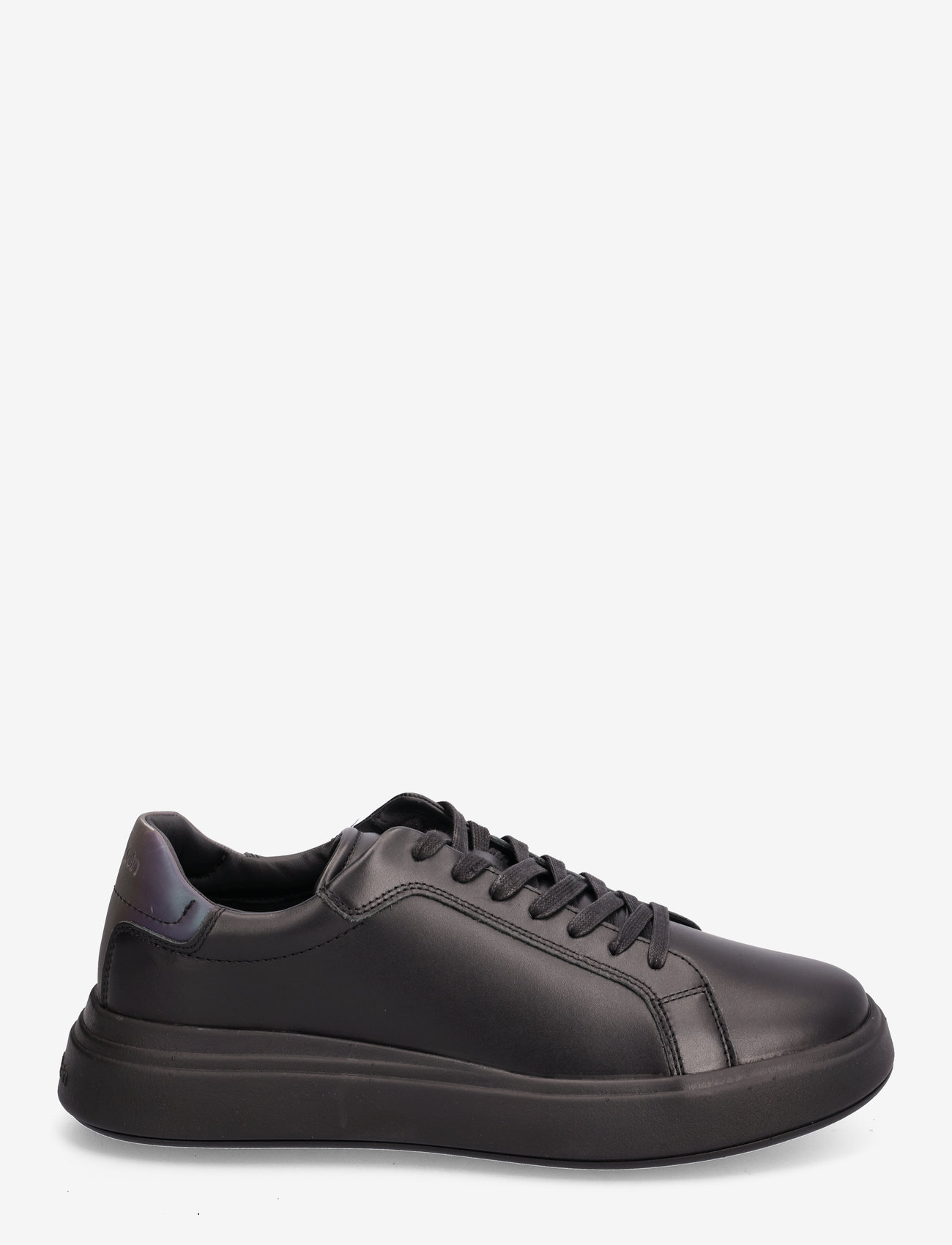 Calvin Klein - LOW TOP LACE UP PET - formalaus stiliaus kasdieniai batai - black/petroleum - 1
