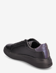 Calvin Klein - LOW TOP LACE UP PET - nette sneakers - black/petroleum - 2
