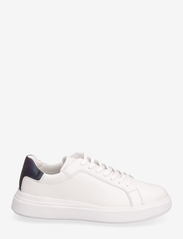 Calvin Klein - LOW TOP LACE UP PET - business sneakers - white/petroleum - 2