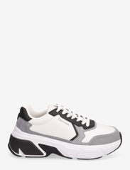 Calvin Klein - LOW TOP LACE UP - lave sneakers - white/granite road/black - 1