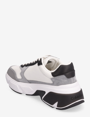 Calvin Klein - LOW TOP LACE UP - låga sneakers - white/granite road/black - 2