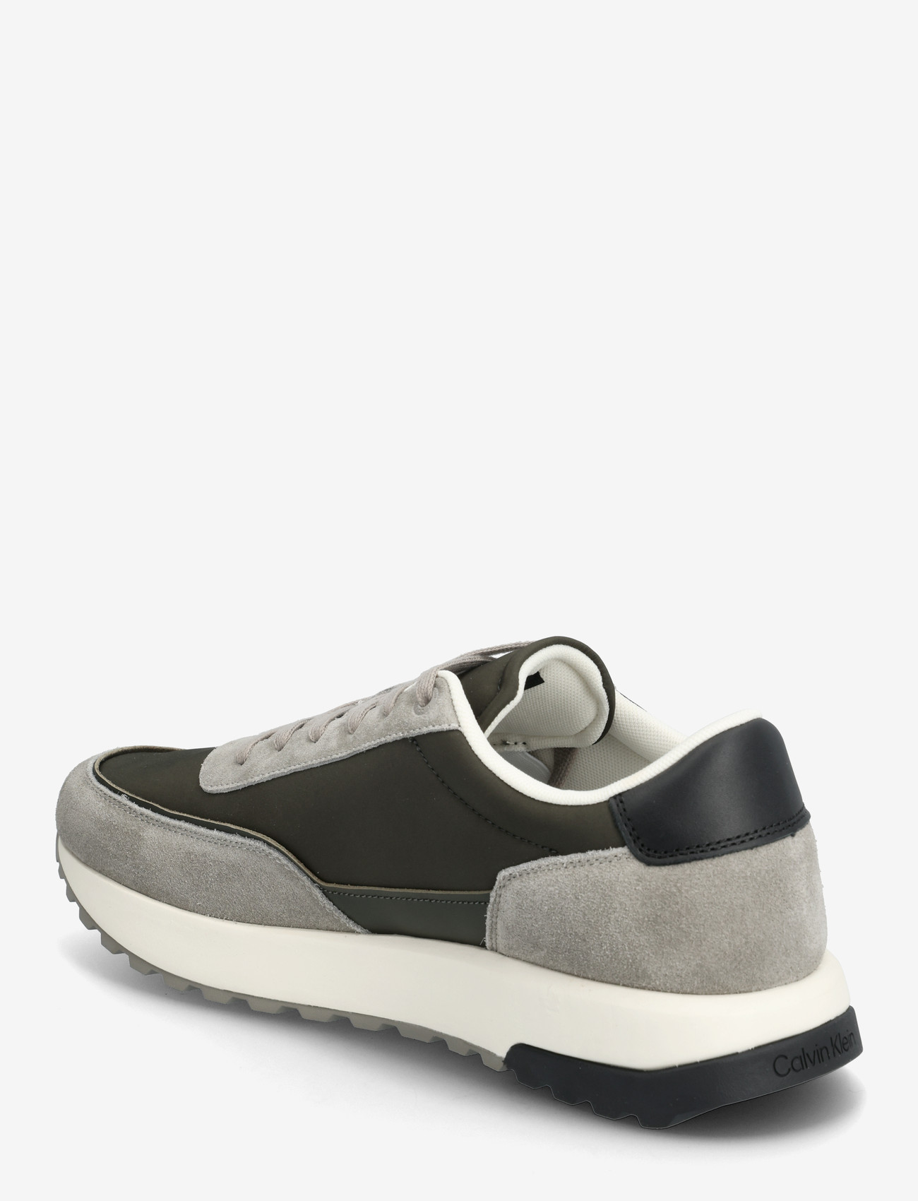 Calvin Klein - LOW TOP LACE UP REPREVE MIX - lave sneakers - rock ridge medieval forest black - 2