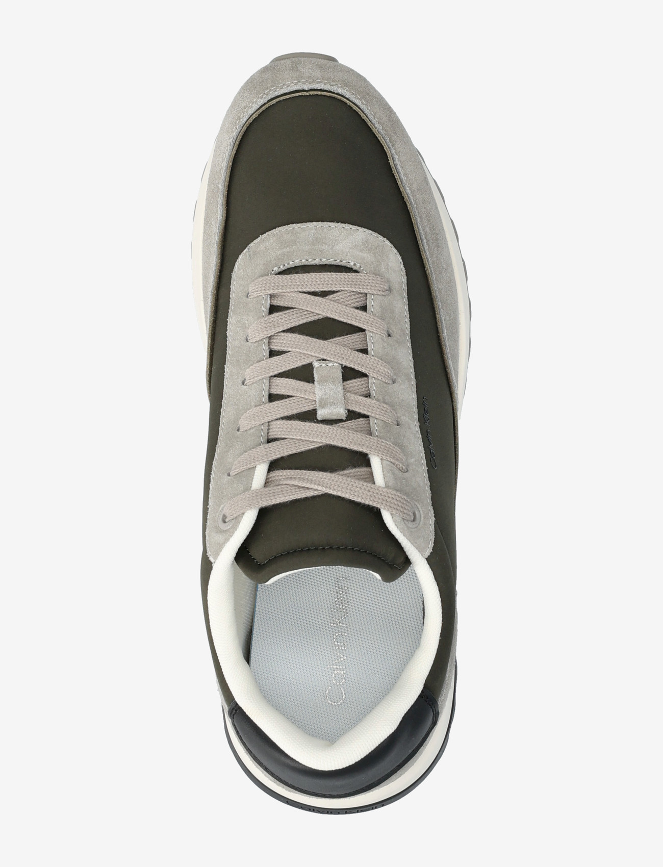 Calvin Klein - LOW TOP LACE UP REPREVE MIX - lave sneakers - rock ridge medieval forest black - 3