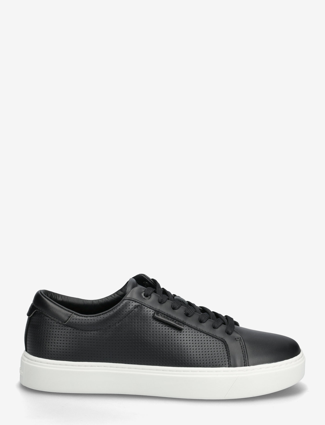 Calvin Klein - CLEAN CUP LOW LACEUP PERF LTH - black/bright white - 1