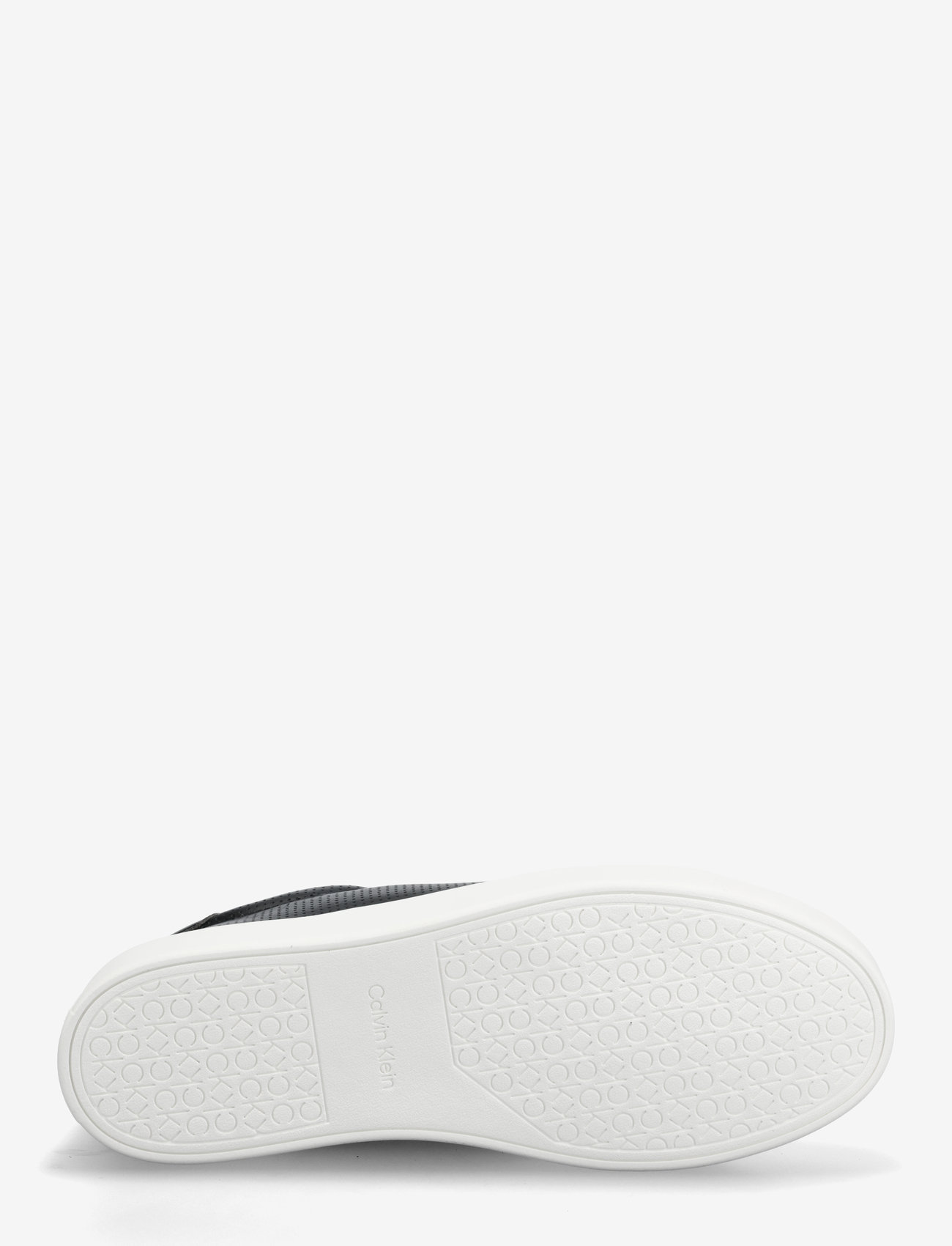 Calvin Klein - CLEAN CUP LOW LACEUP PERF LTH - black/bright white - 4