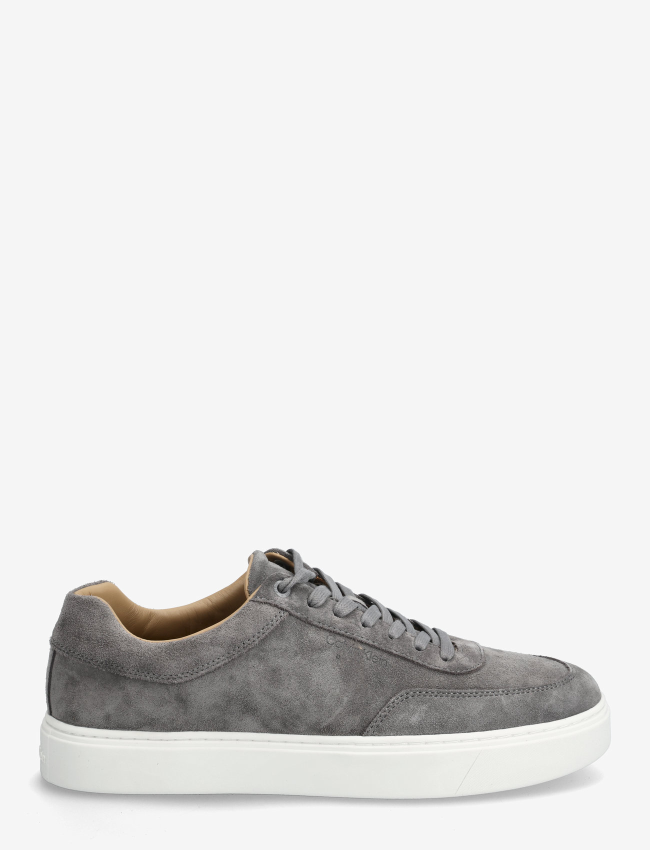 Calvin Klein - CLEAN CUP LOW LACEUP OXF SU - niedriger schnitt - granite gray/bright white - 1