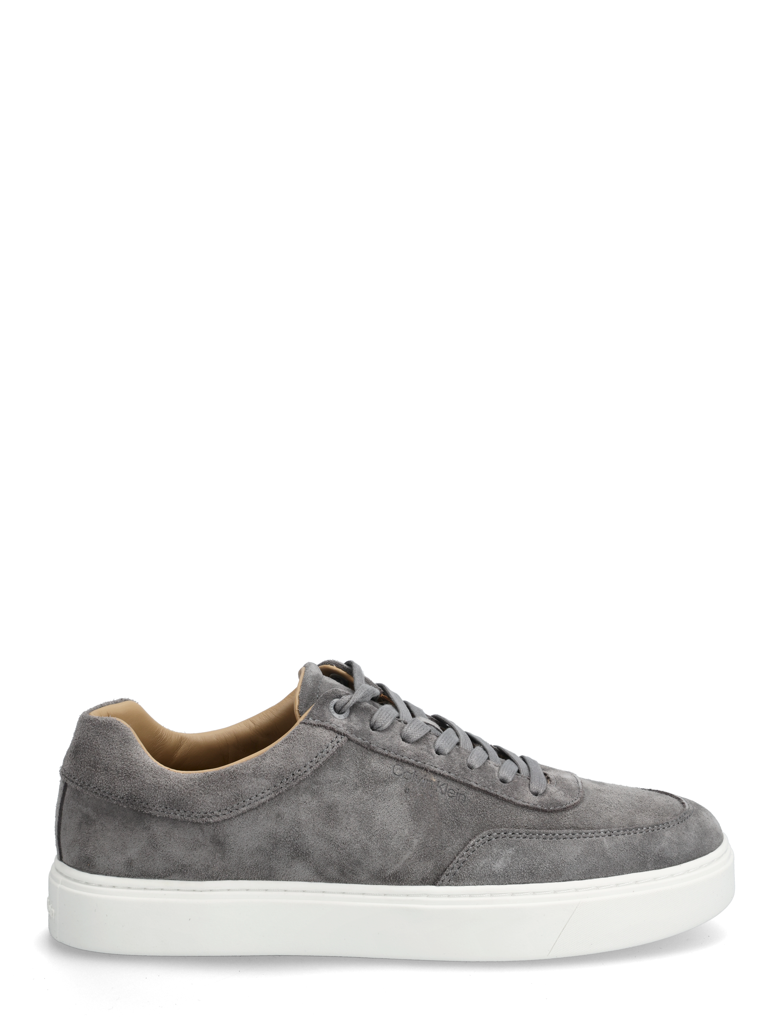 Calvin Klein - CLEAN CUP LOW LACEUP OXF SU - granite gray/bright white - 1