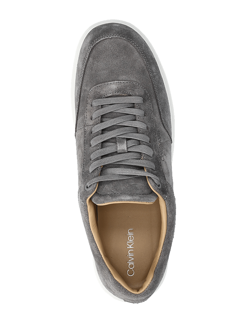 Calvin Klein - CLEAN CUP LOW LACEUP OXF SU - niedriger schnitt - granite gray/bright white - 3