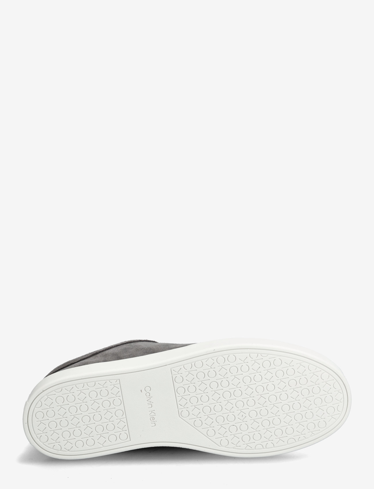 Calvin Klein - CLEAN CUP LOW LACEUP OXF SU - niedriger schnitt - granite gray/bright white - 4