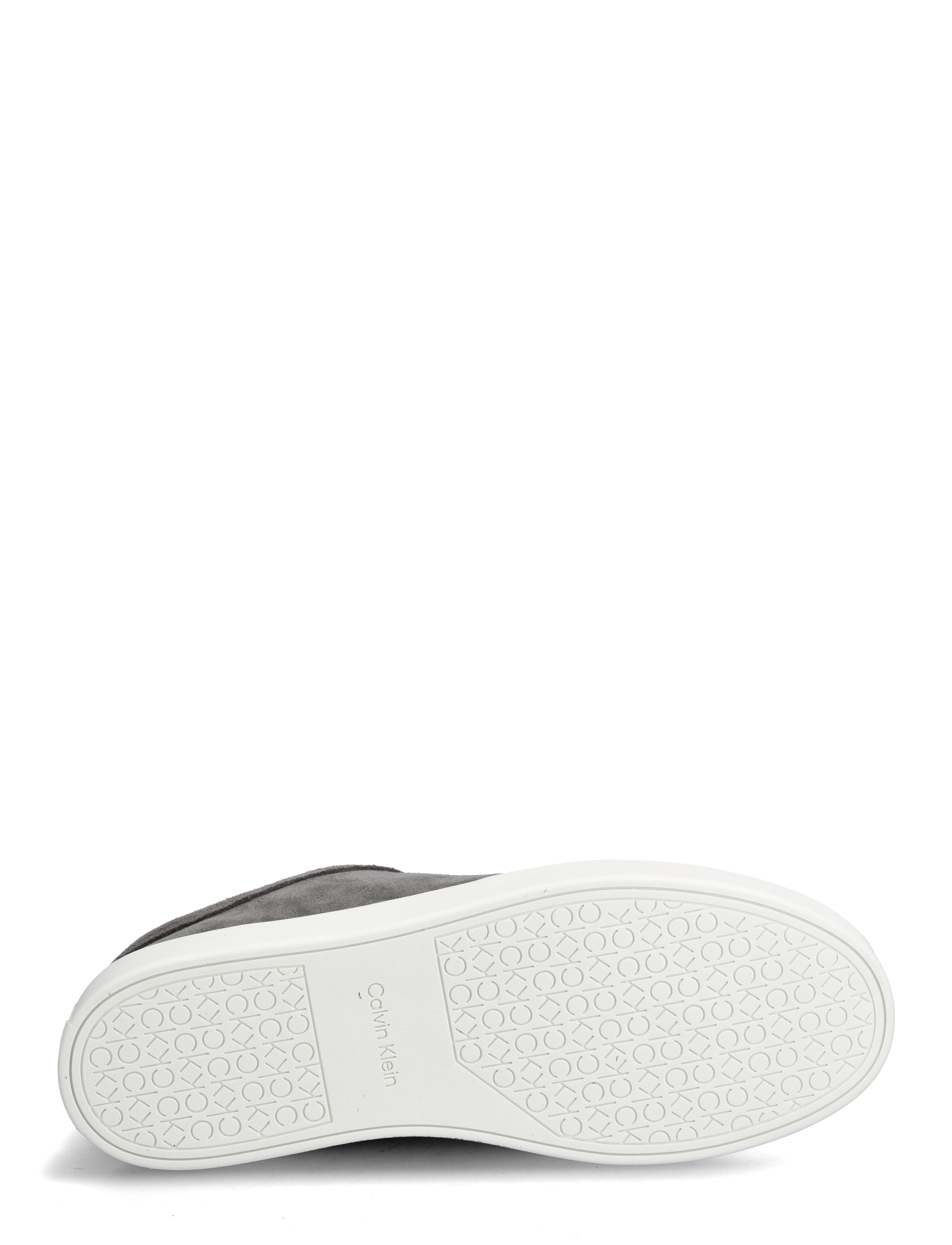 Calvin Klein - CLEAN CUP LOW LACEUP OXF SU - granite gray/bright white - 4