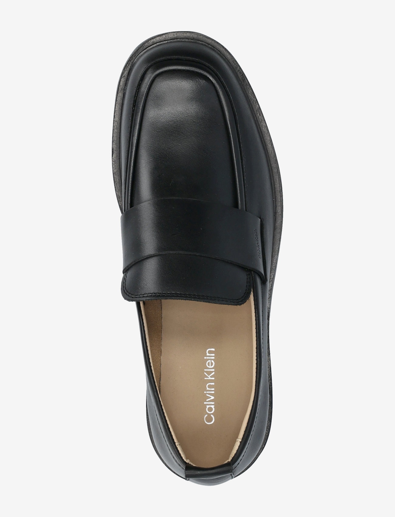 Calvin Klein - SQ RUBBER LOAFER - loafers - triple black - 3
