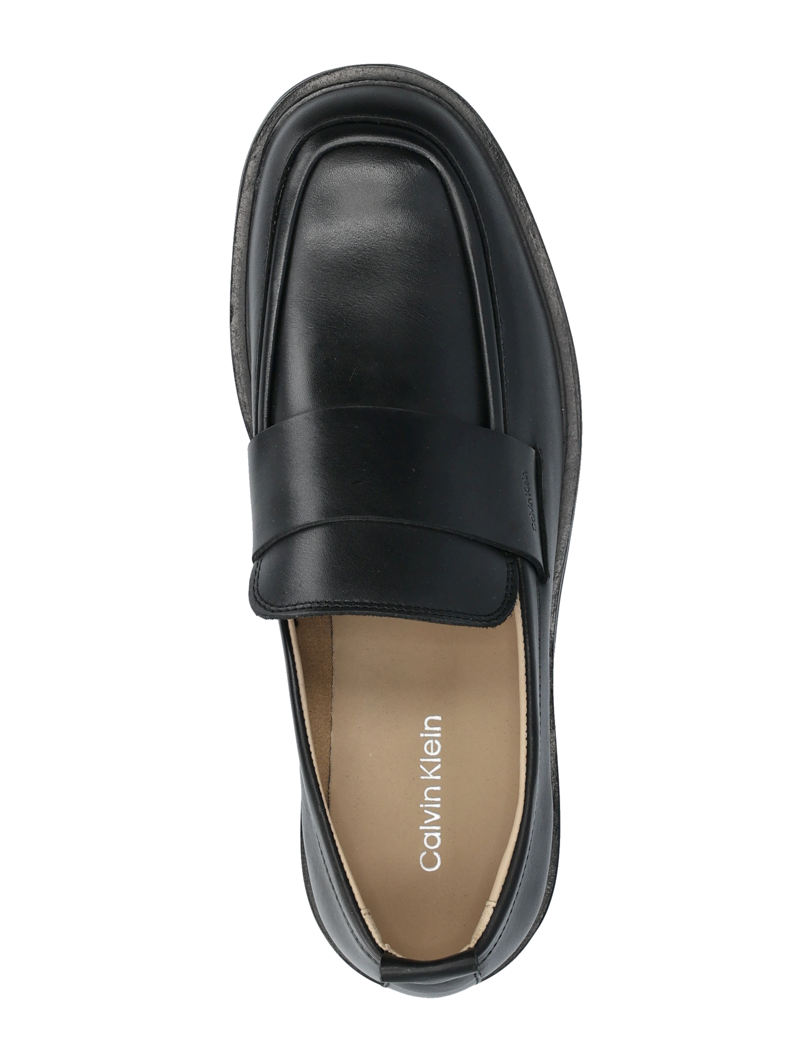 Calvin Klein - SQ RUBBER LOAFER - triple black - 3