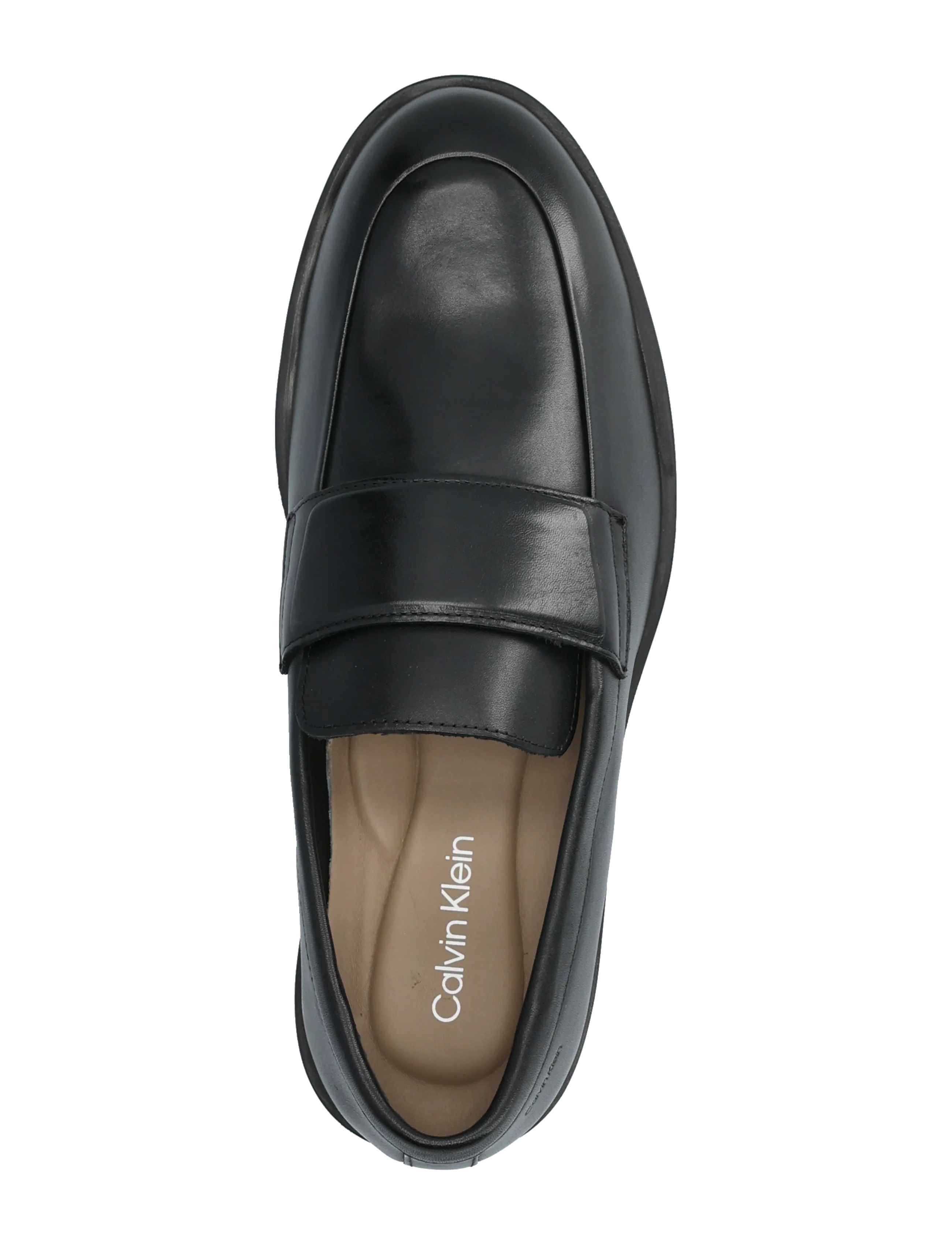 Calvin Klein - ESS RUBBER BAND LOAFER LTH - loafers - triple black - 3