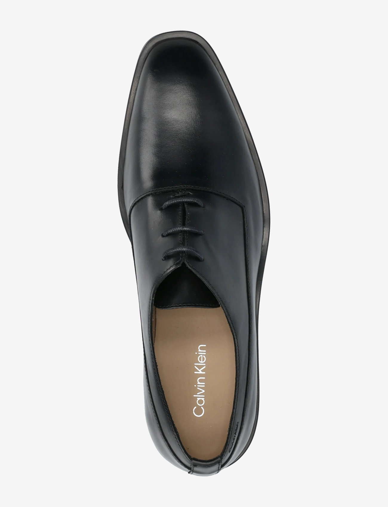 Calvin Klein - SLIM ESS OXFORD LTH - oxfordskor - triple black - 3