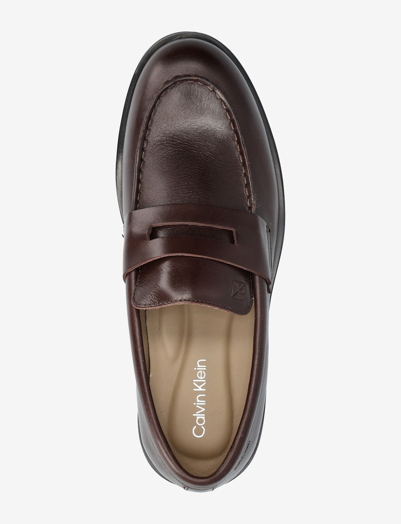 Calvin Klein - ESS RUBBER PENNY LOAFER POL LTH - loafers - puce - 3