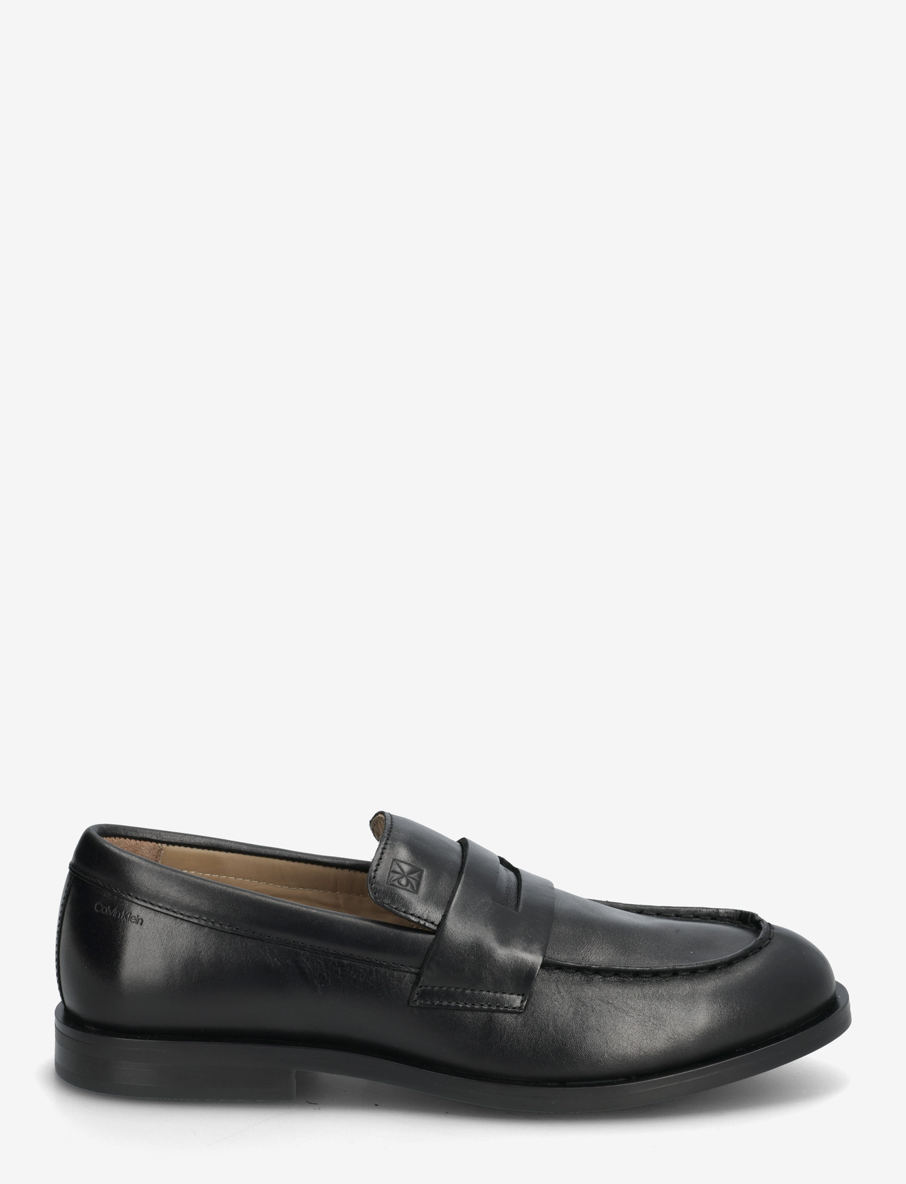 Calvin Klein - ESS RUBBER PENNY LOAFER POL LTH - loafers - triple black - 1