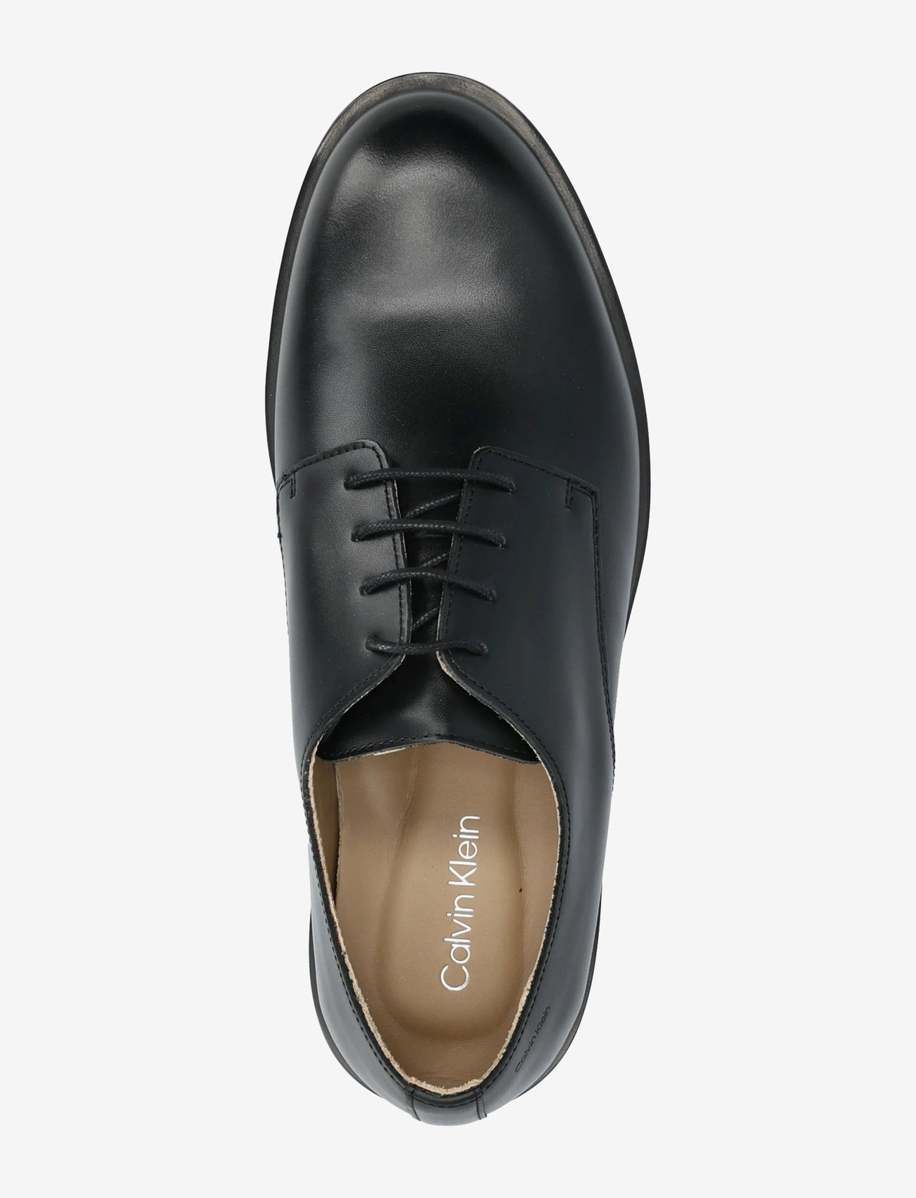 Calvin Klein - ESS RUBBER DERBY LTH - derby-schuhe - triple black - 3