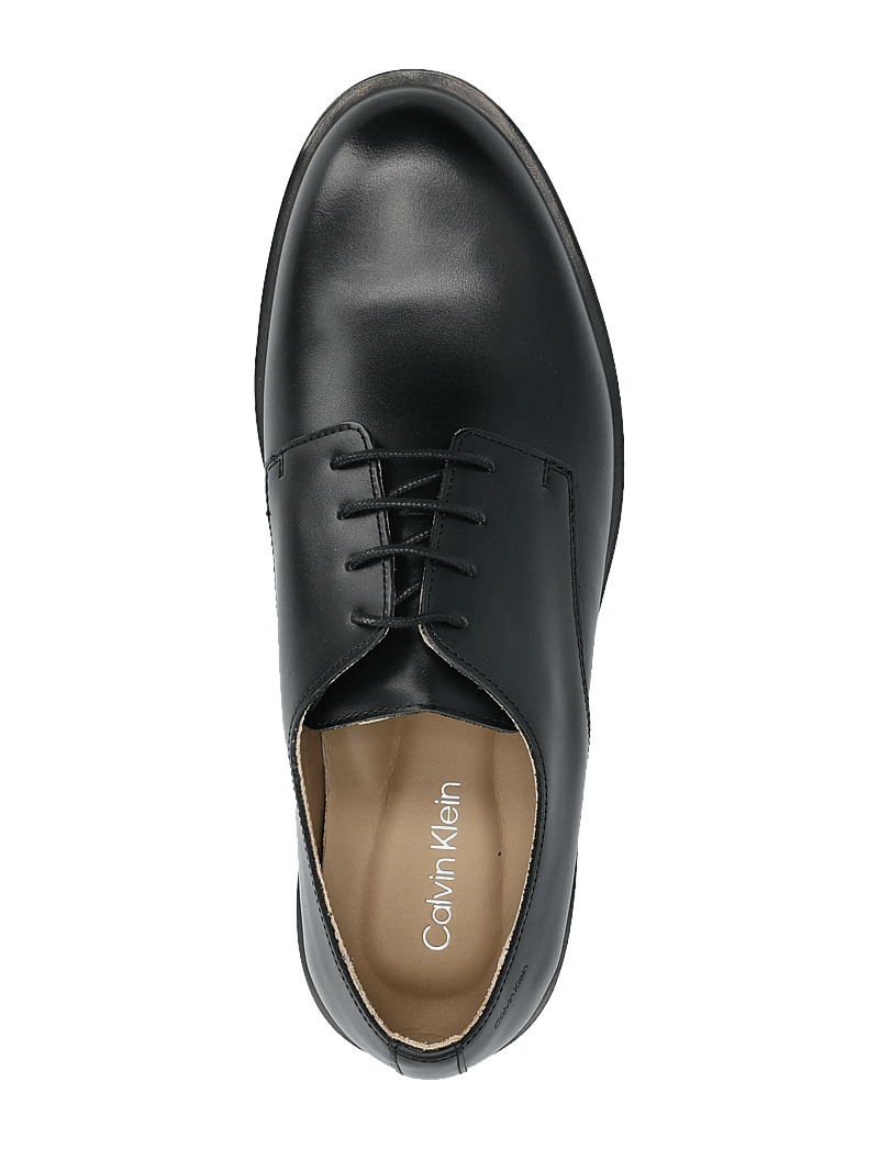Calvin Klein - ESS RUBBER DERBY LTH - derby-schuhe - triple black - 3
