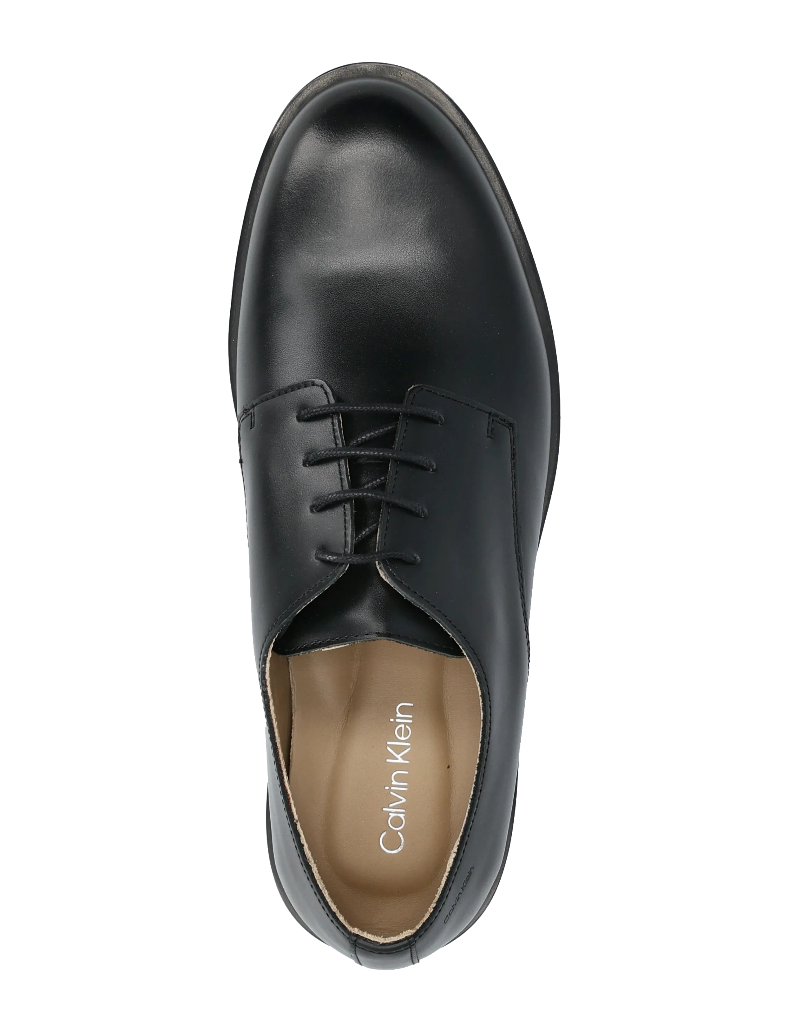 Calvin Klein - ESS RUBBER DERBY LTH - derby-kengät - triple black - 3