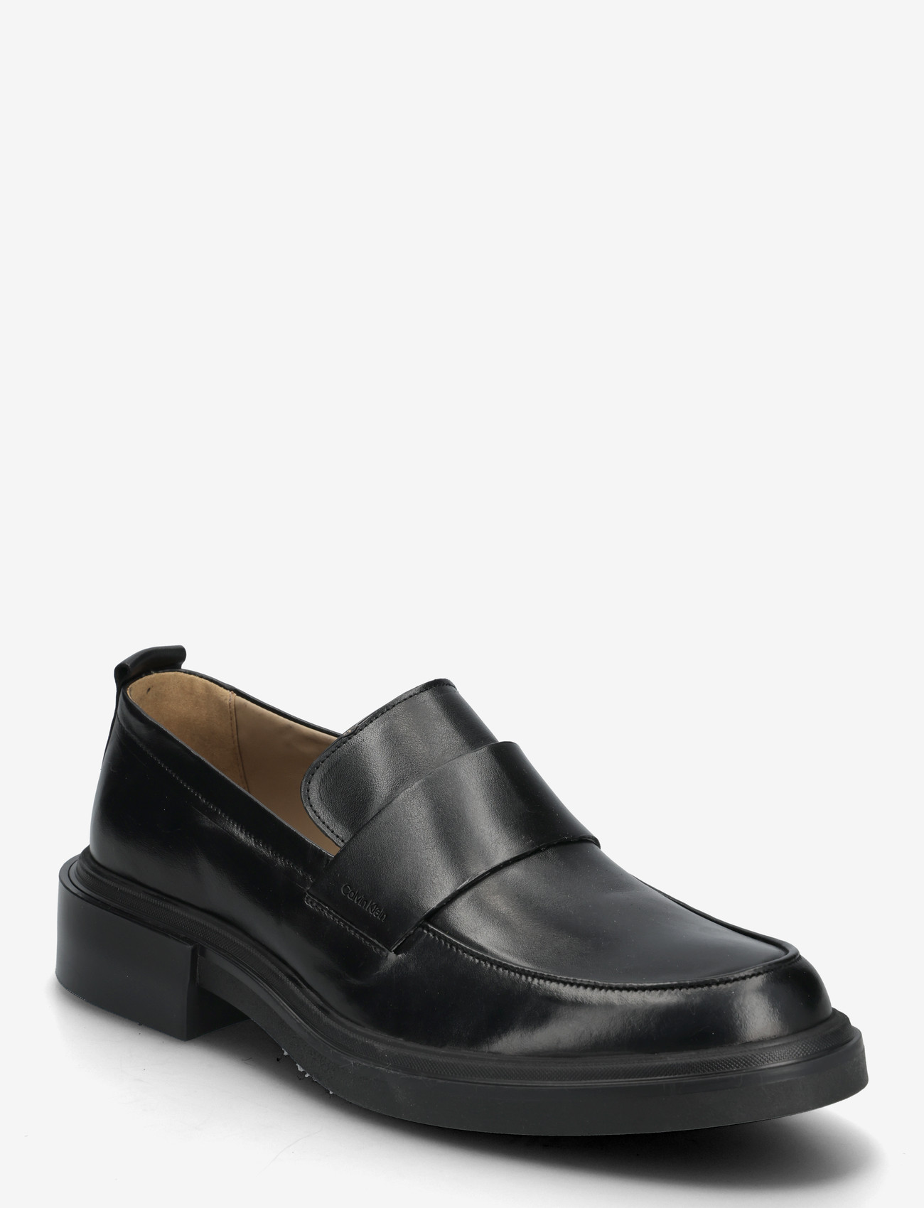 Calvin Klein - CUPPED BAND LOAFER LTH - mokassiinid - triple black - 0