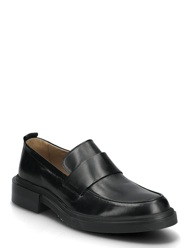 Calvin Klein - CUPPED BAND LOAFER LTH - mokassiinid - triple black - 0