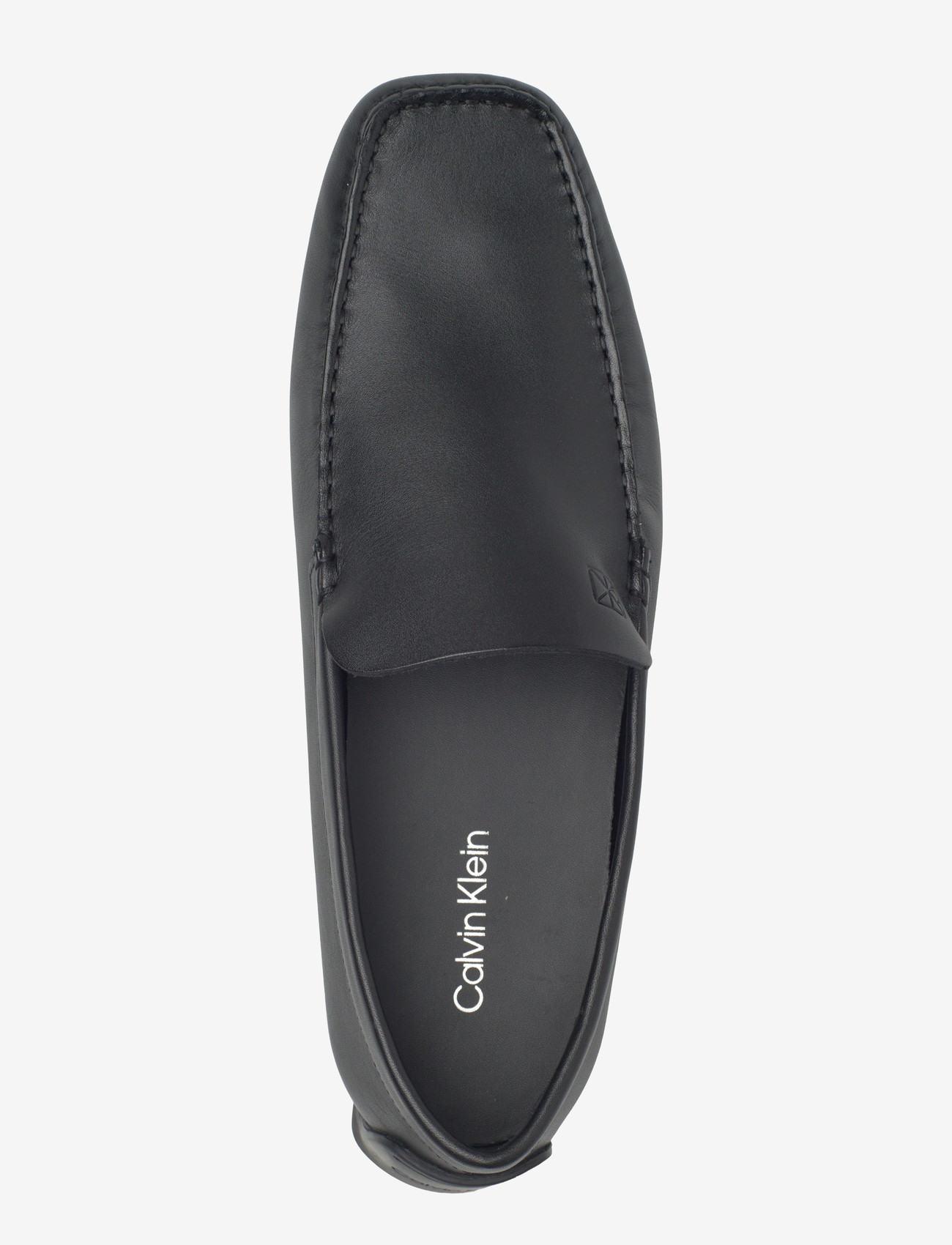 Calvin Klein - DRIVER PENNY EMBL LTH - mokassiinid - triple black - 3