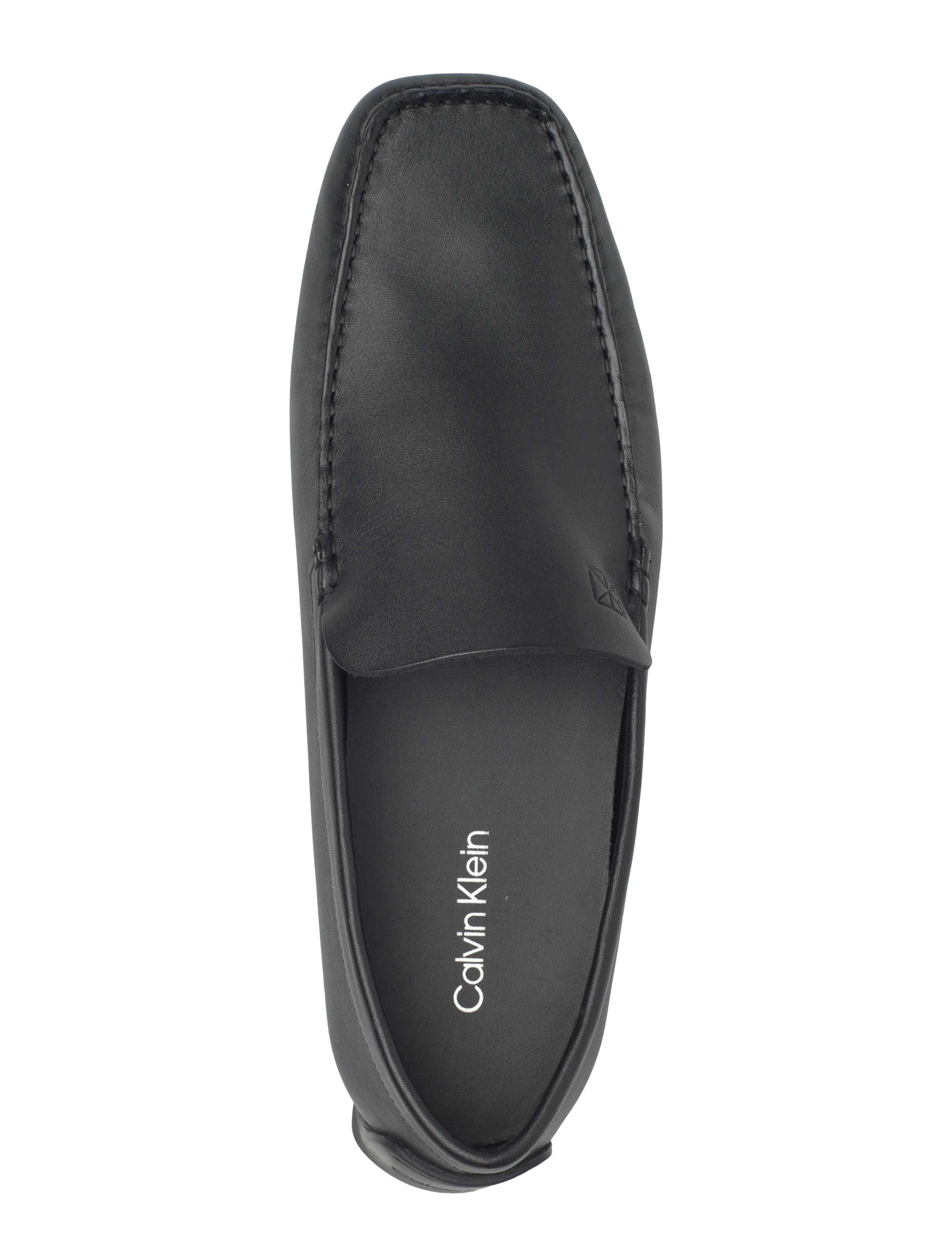 Calvin Klein - DRIVER PENNY EMBL LTH - loafers - triple black - 3