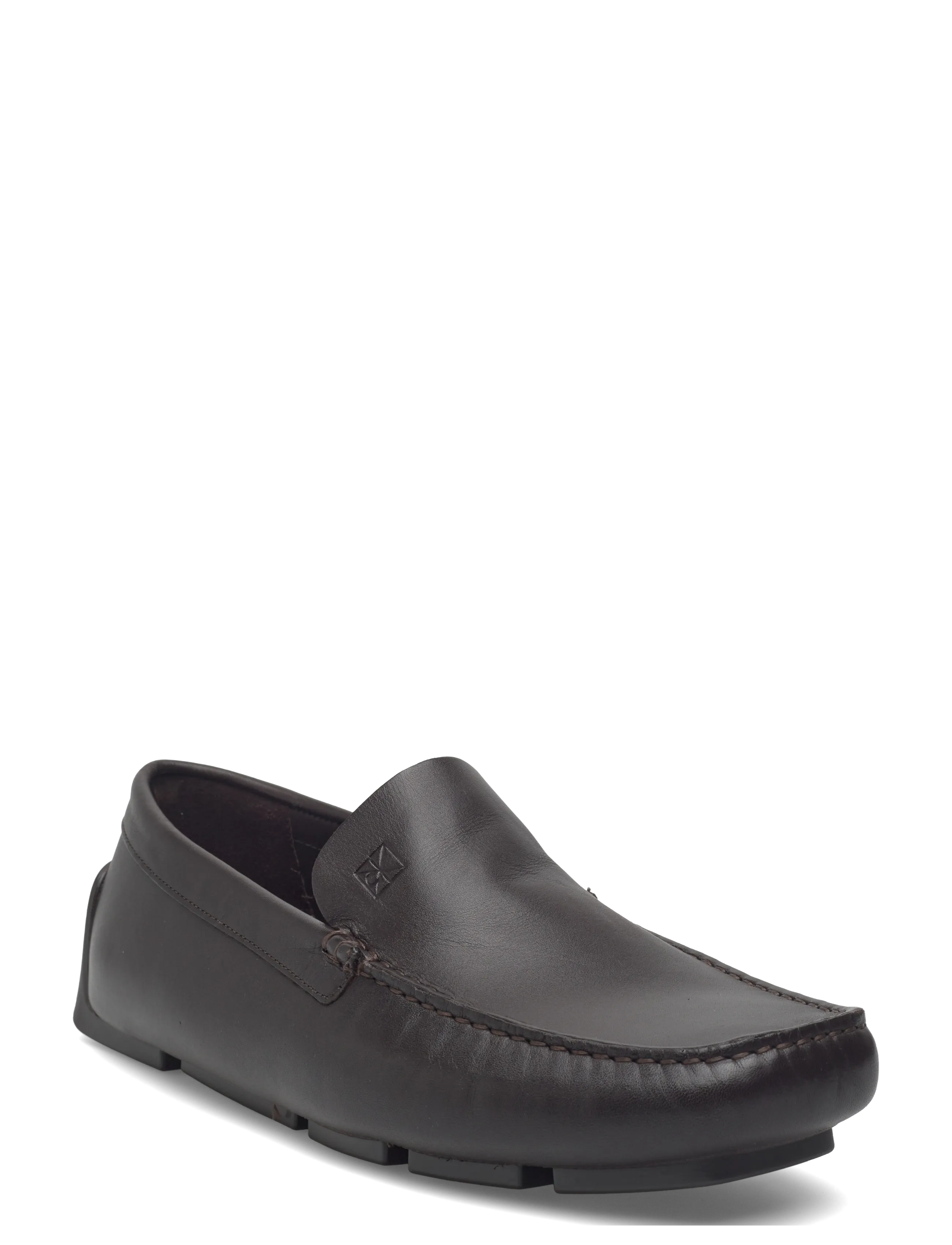 Calvin Klein DRIVER PENNY EMBL LTH - Loafers - TURKISH COFFEE / brown
