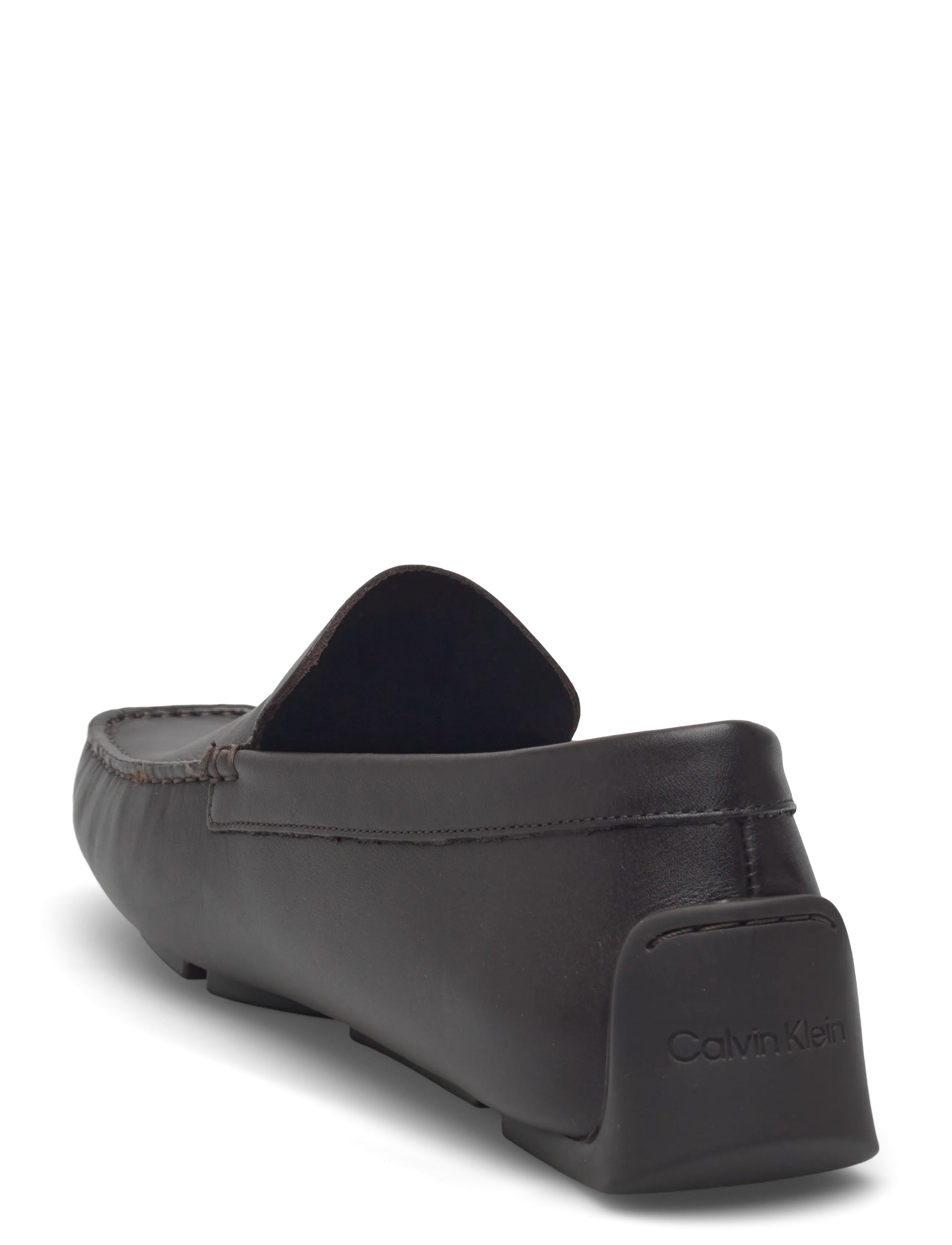 Calvin Klein - DRIVER PENNY EMBL LTH - loafers - turkish coffee - 2