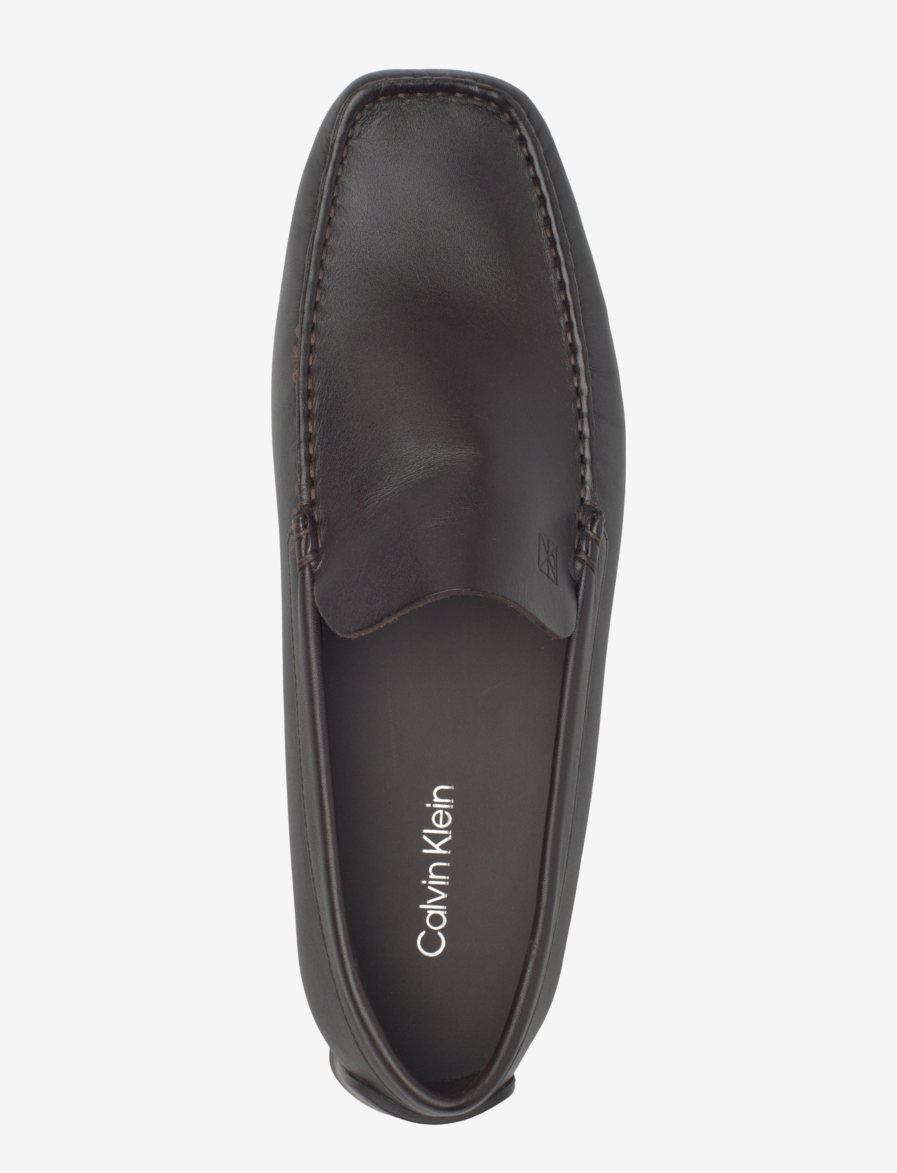 Calvin Klein - DRIVER PENNY EMBL LTH - mokassiinid - turkish coffee - 3