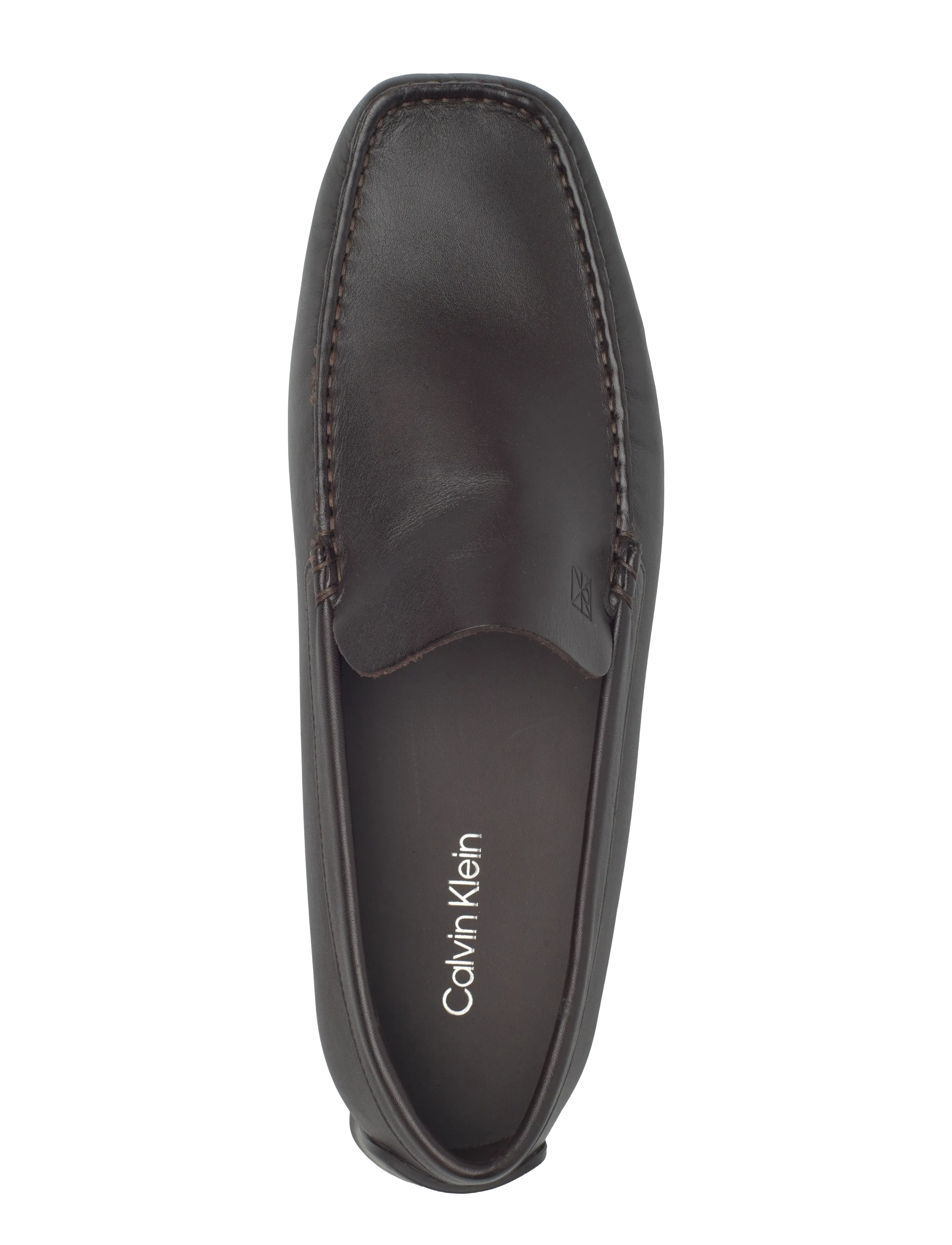 Calvin Klein - DRIVER PENNY EMBL LTH - loafers - turkish coffee - 3