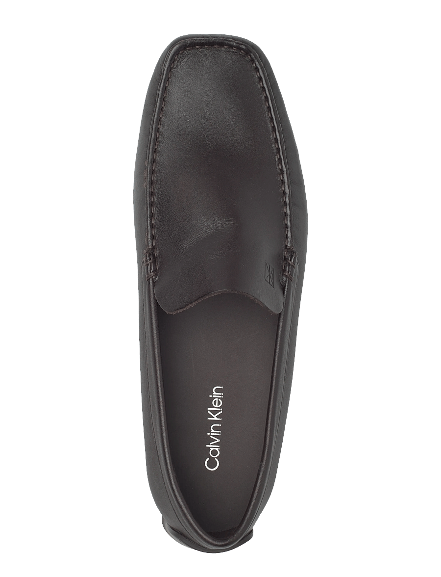 Calvin Klein - DRIVER PENNY EMBL LTH - loafer - turkish coffee - 3