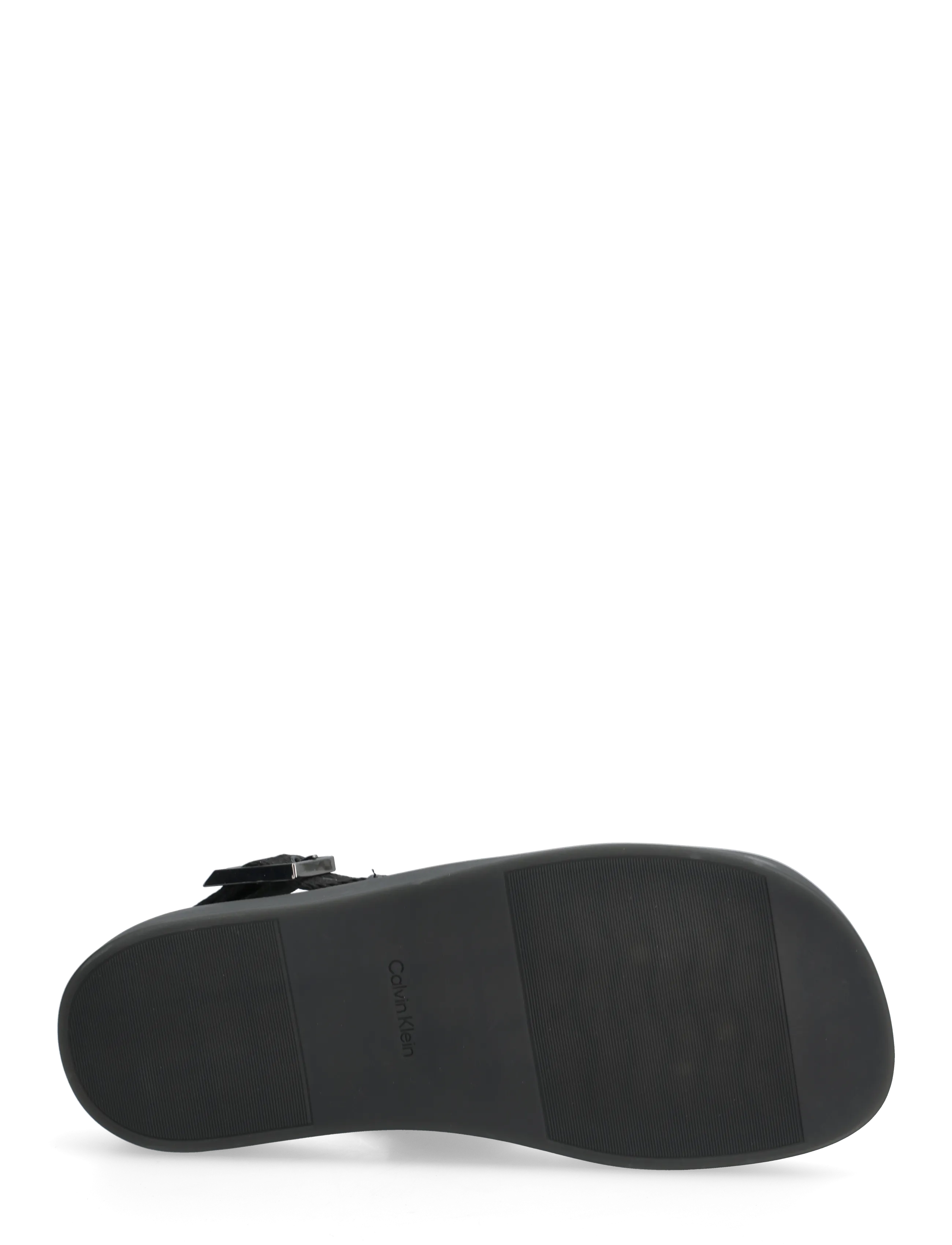Calvin Klein - ERGON BACK STRAP SANDAL LTH - sandaler - triple black - 4