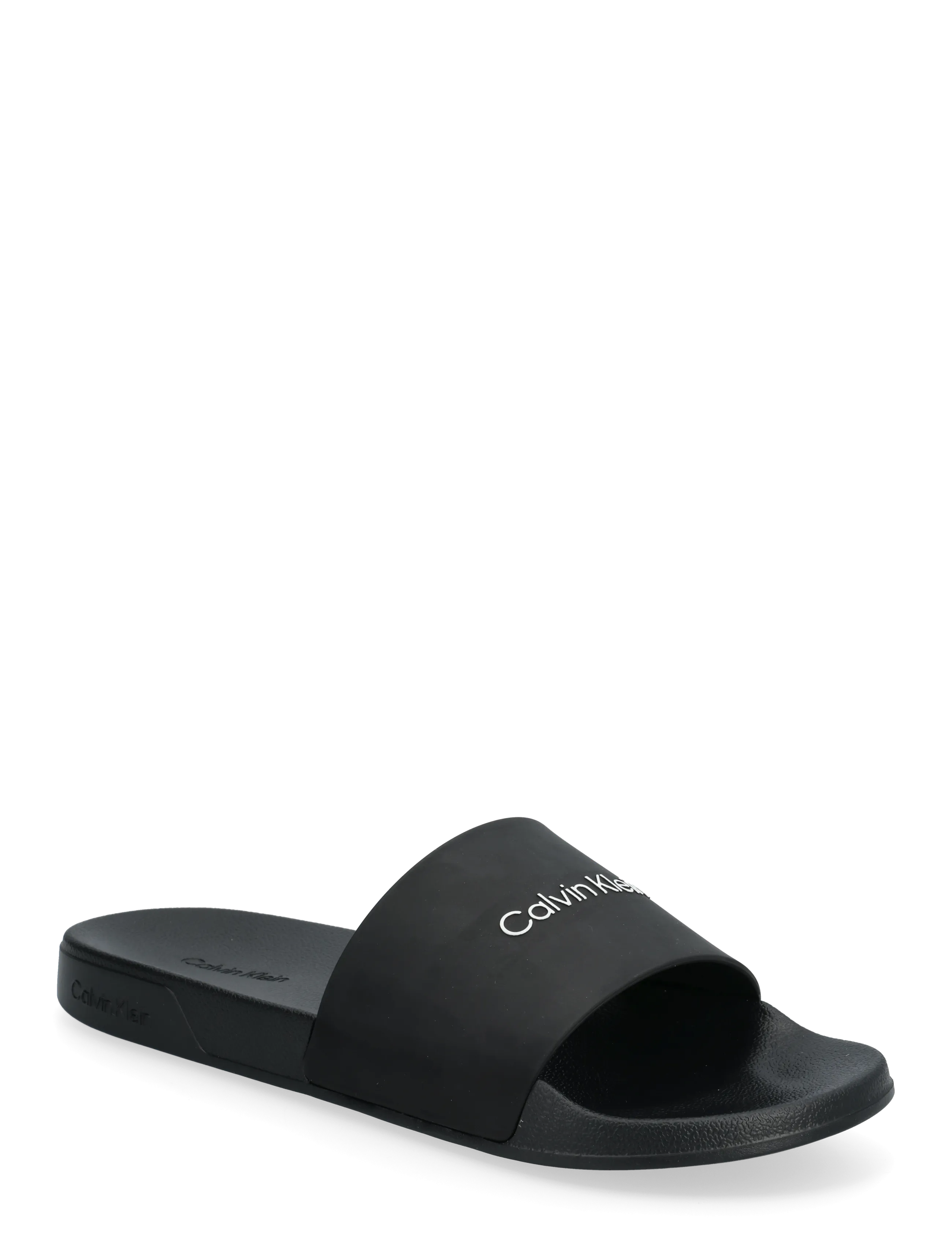 Calvin Klein ESS SLIDE MONOBRAND CV - Chaussures - TRIPLE BLACK / black