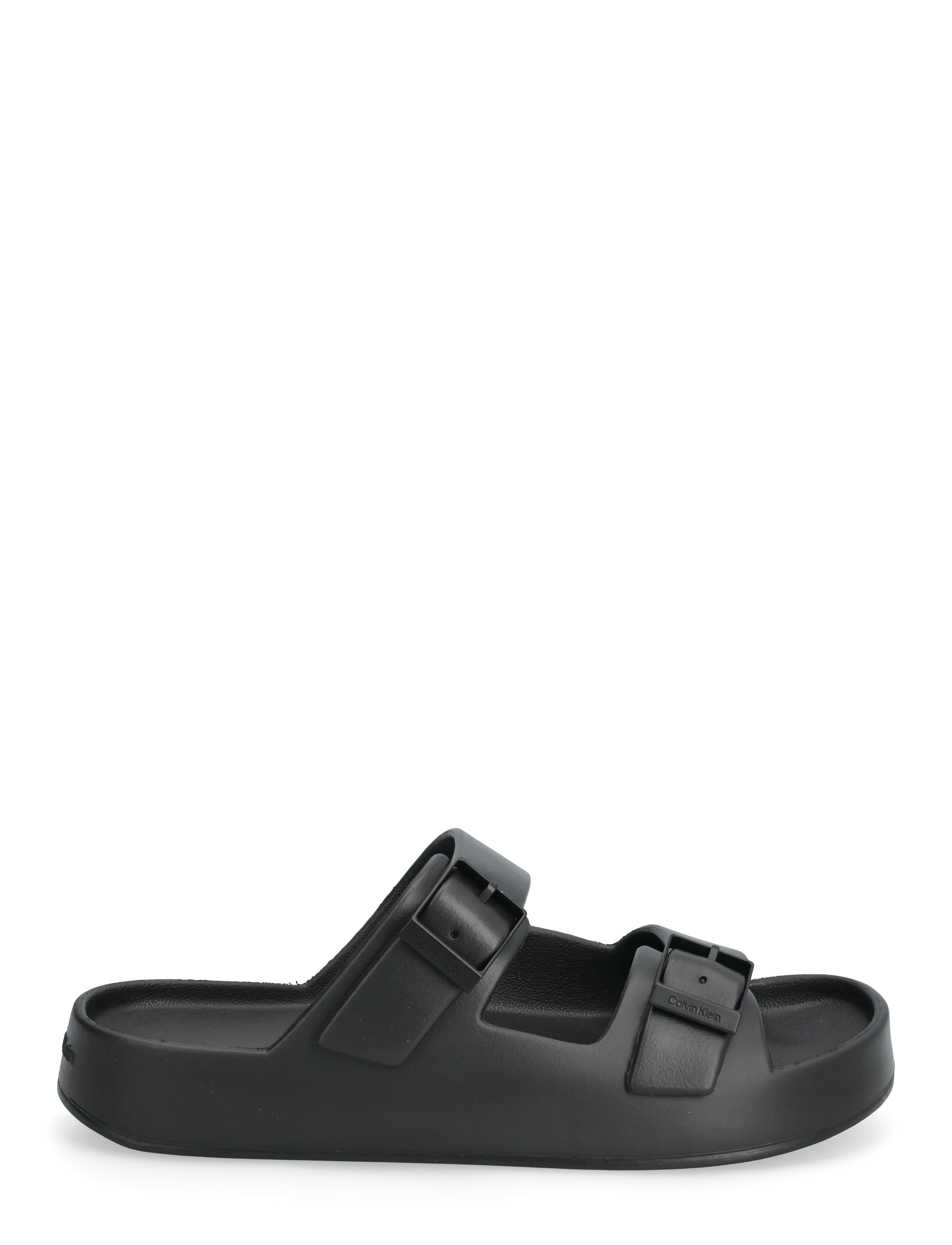 Calvin Klein - ERGON EVA DOUBLE BAR SANDAL - sandaler - triple black - 1