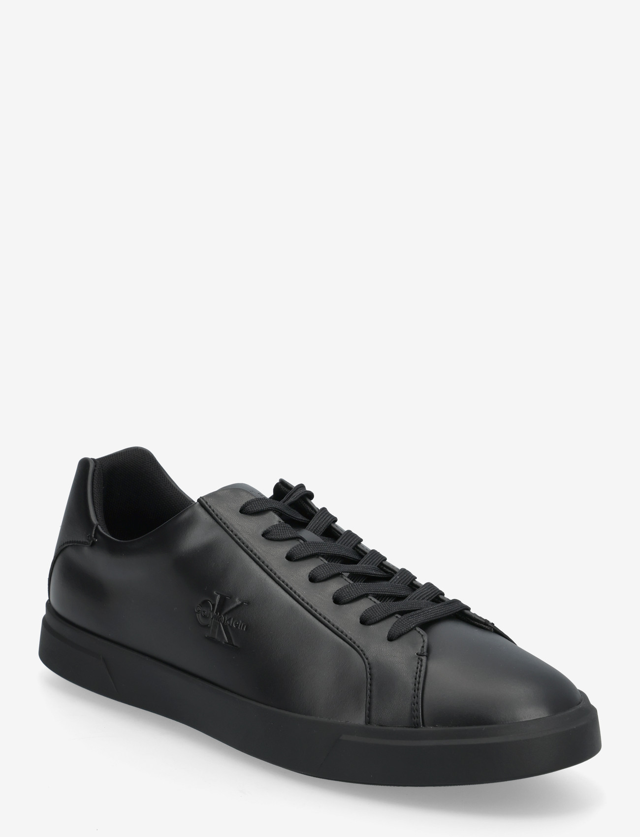 Calvin Klein - LOW PROF CUPSOLE LACEUP LTH - madala säärega tossud - triple black - 0