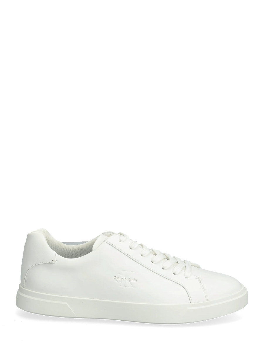 Calvin Klein - LOW PROF CUPSOLE LACEUP LTH - madala säärega - triple bright white - 1