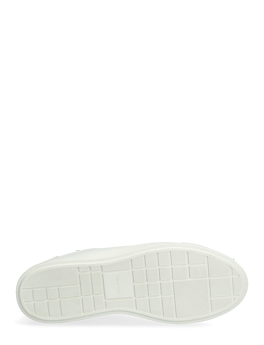 Calvin Klein - LOW PROF CUPSOLE LACEUP LTH - madala säärega - triple bright white - 4