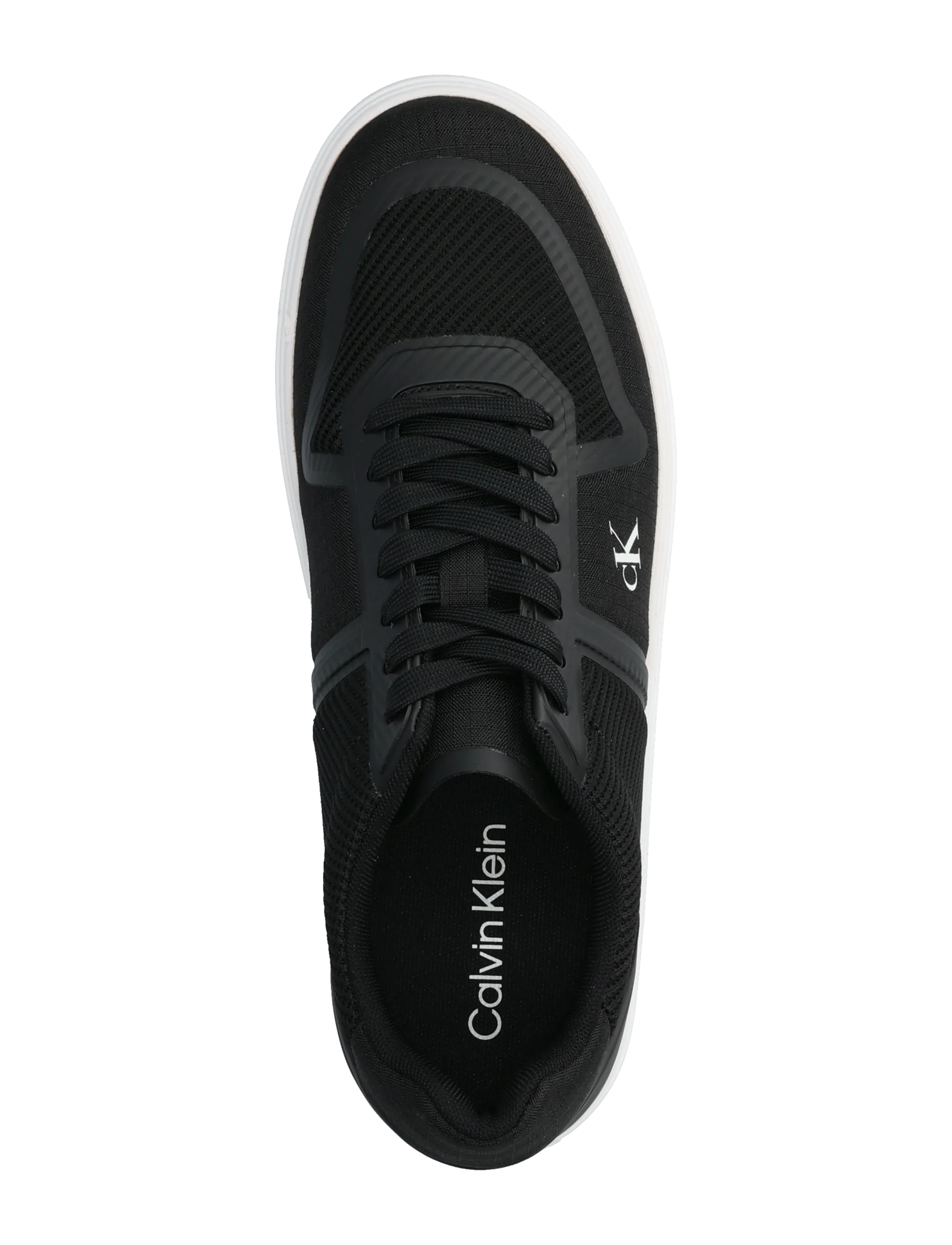 Calvin Klein - CLASSIC CUPS LACEUP KNIT - lave sneakers - ck black - 3