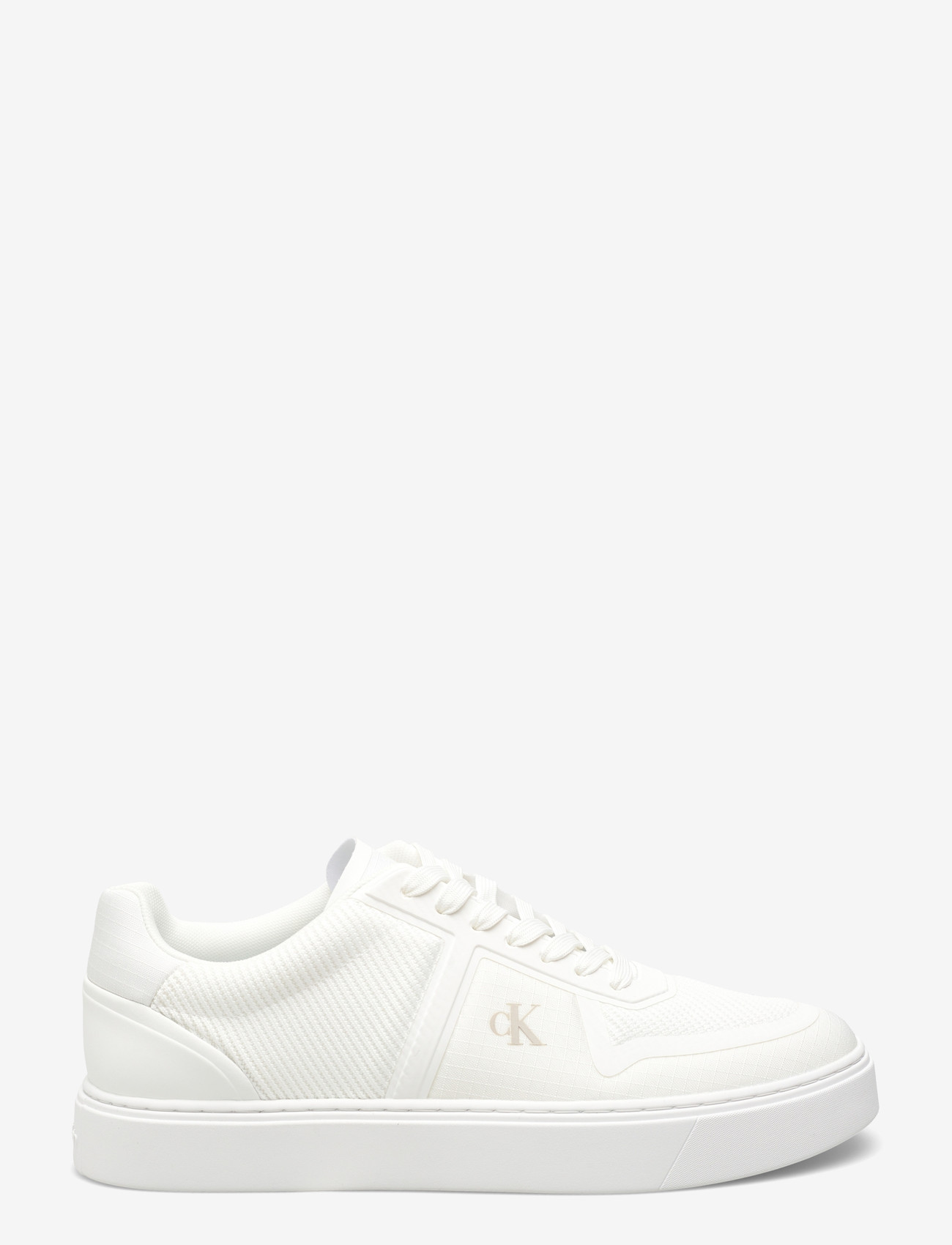 Calvin Klein - CLASSIC CUPS LACEUP KNIT - madala säärega tossud - triple bright white - 1
