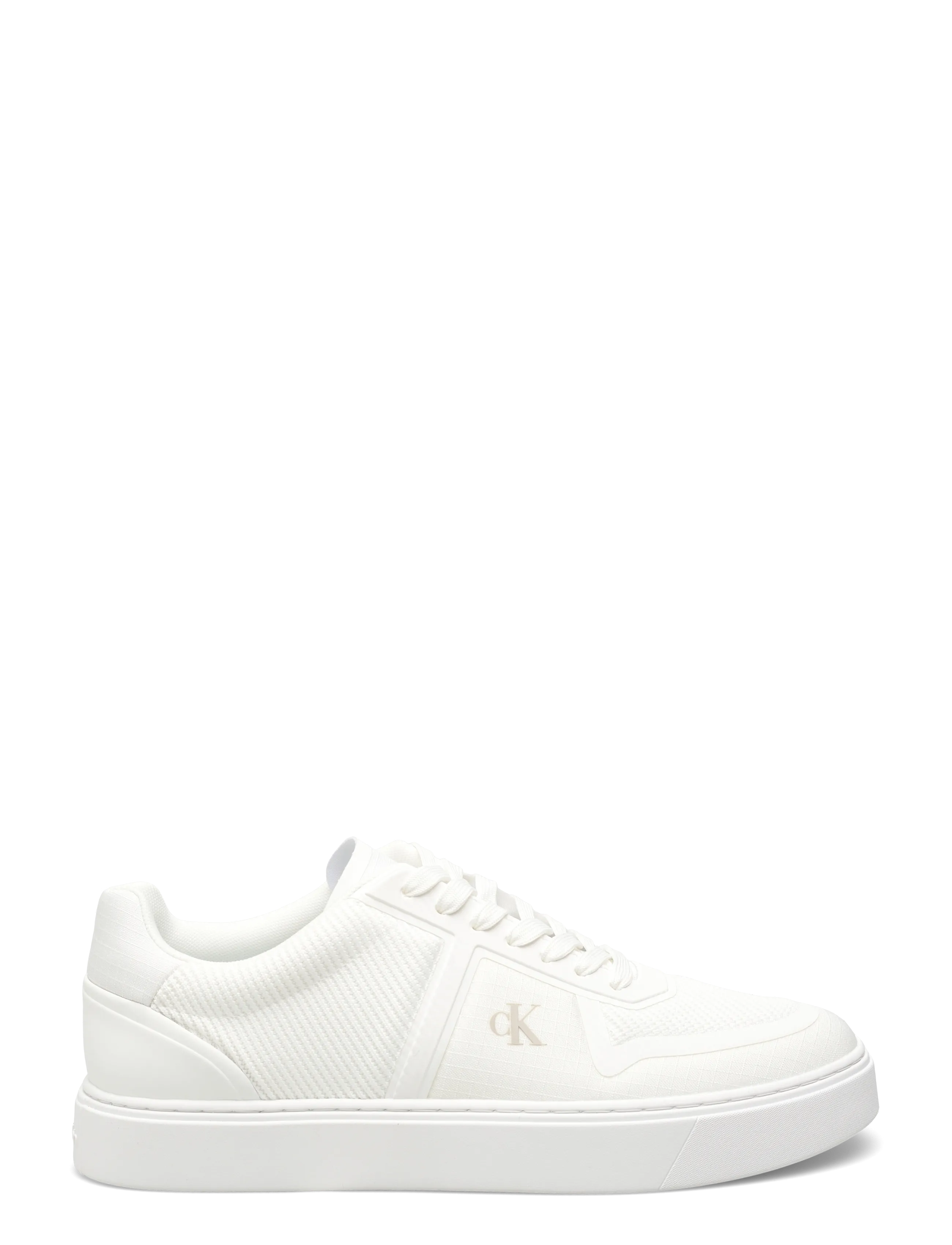 Calvin Klein - CLASSIC CUPS LACEUP KNIT - lave sneakers - triple bright white - 1