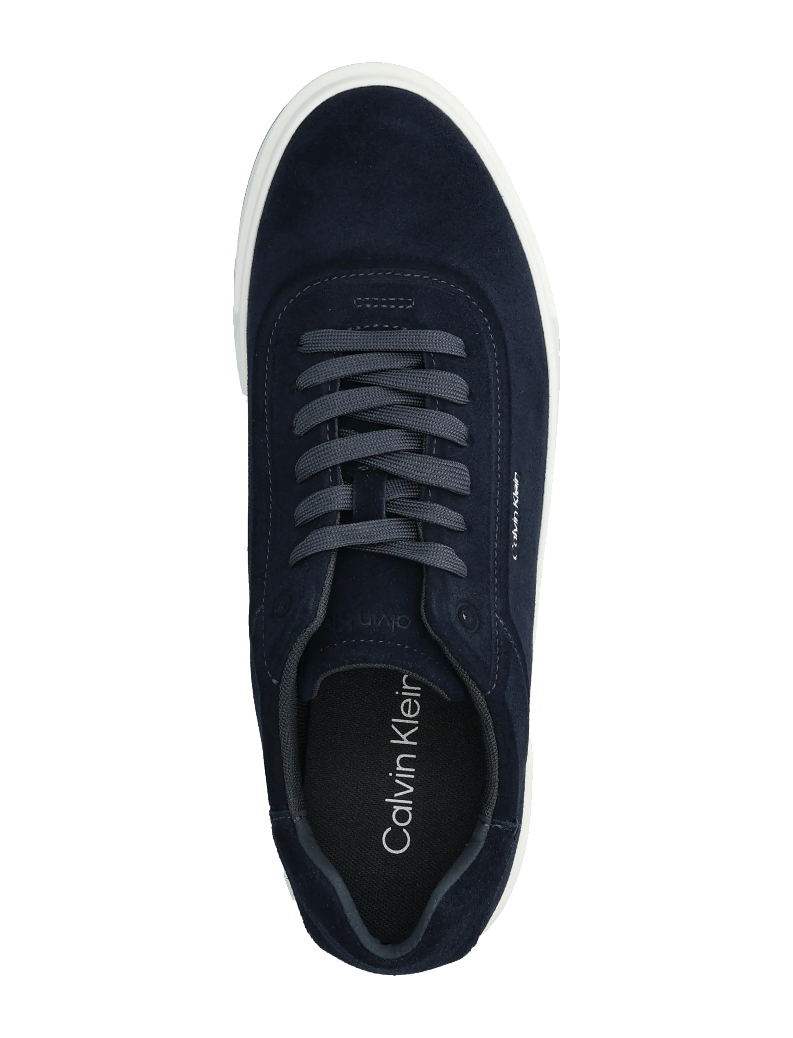 Calvin Klein - BASKET CUPSOLE OXF LUP HF SU - lave sneakers - ck navy bright white honey - 3