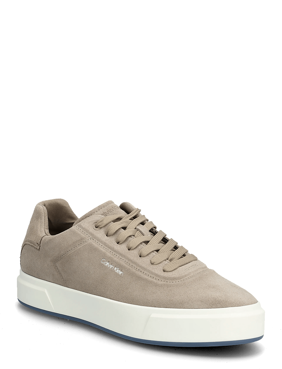 Calvin Klein - BASKET CUPSOLE OXF LUP HF SU - lágir strigaskór - desert taupe bright white night - 0