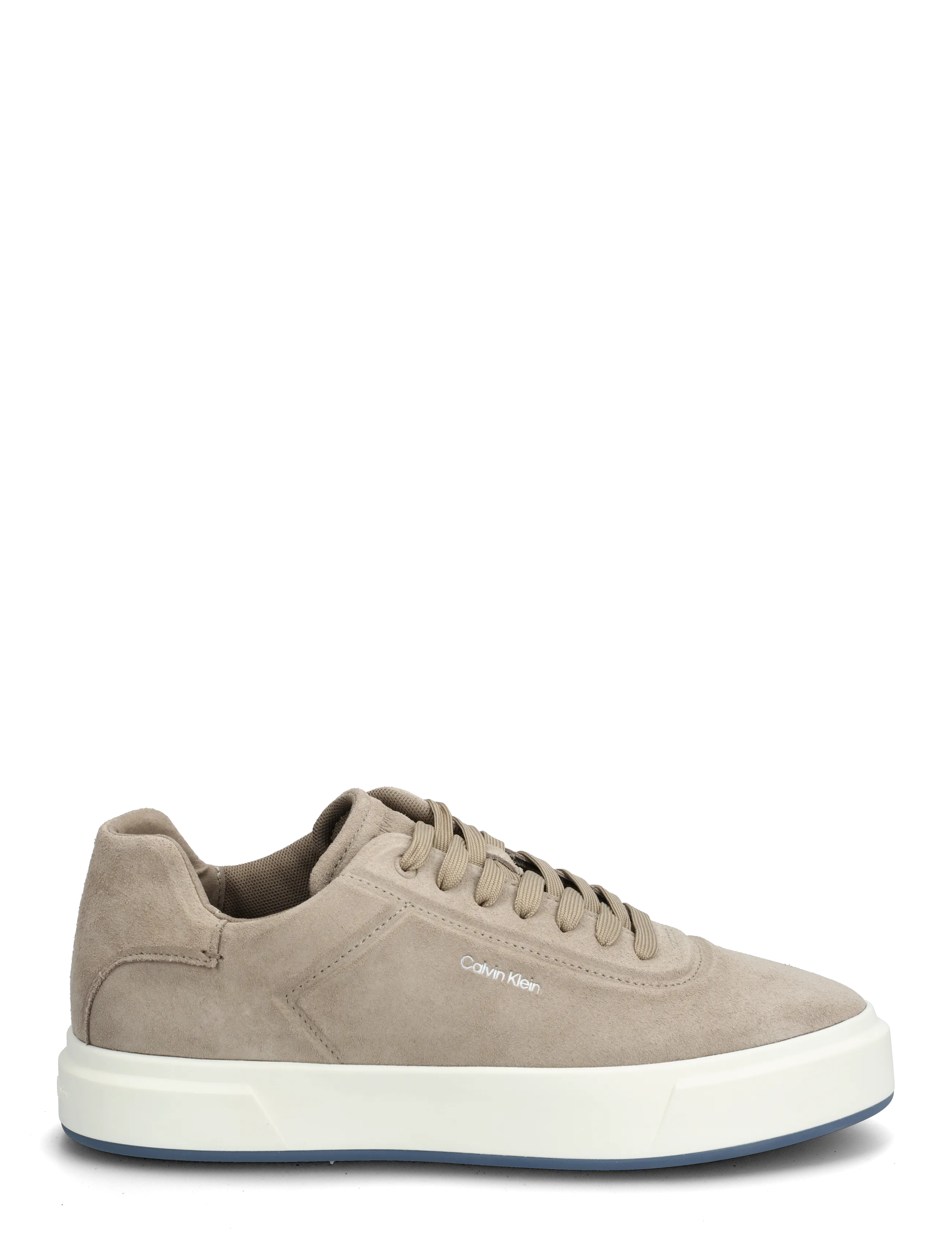 Calvin Klein - BASKET CUPSOLE OXF LUP HF SU - lágir strigaskór - desert taupe bright white night - 1