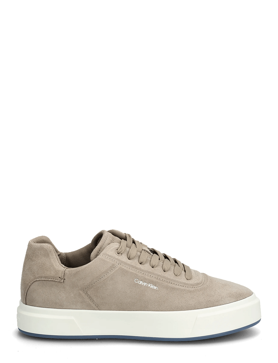 Calvin Klein - BASKET CUPSOLE OXF LUP HF SU - lágir strigaskór - desert taupe bright white night - 1