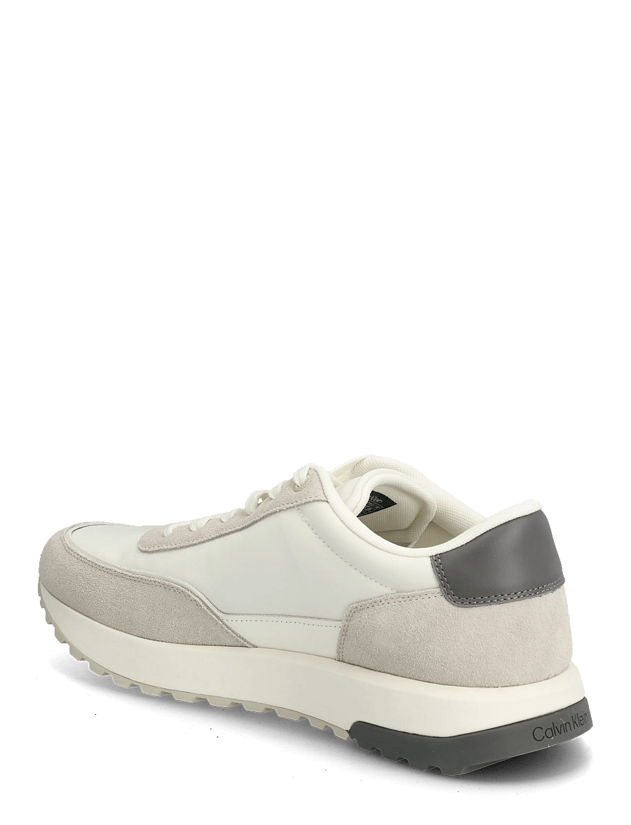Calvin Klein - CITY RUNNER LACEUP NY MIX - lave sneakers - feather gray marshmallow granite - 2